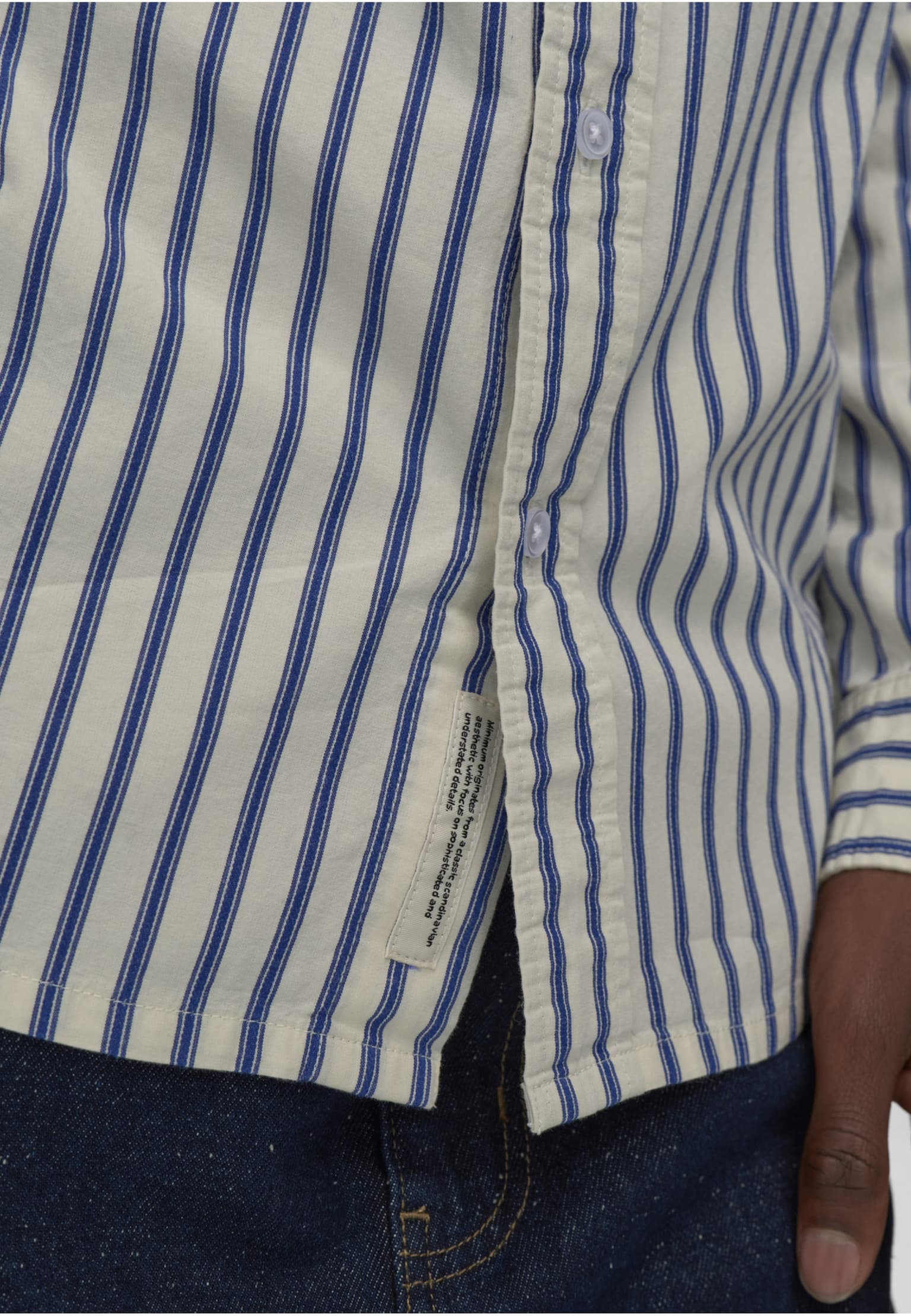 Minimum Pedro rlx ls striped shirt – Bild 3