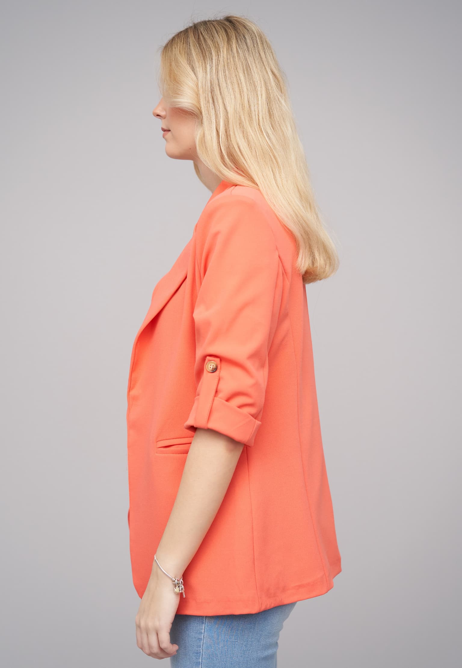 Cloud5ive Turn-Up 3/4 Sleeve Blazer – Bild 3