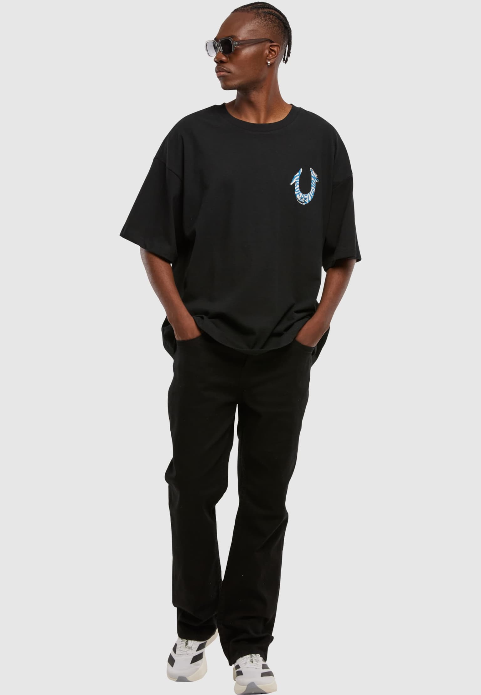 True Religion PAINTED HS OVERSIZED TEE – Bild 4