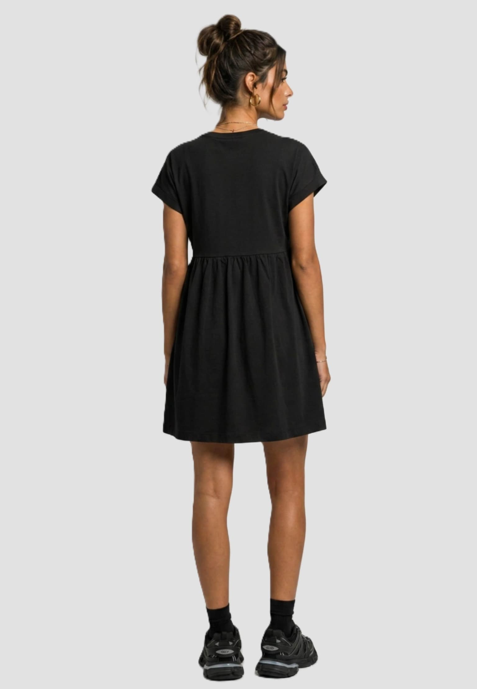 Urban Classics Ladies Essentials Empire Valance Tee Dress – Bild 2