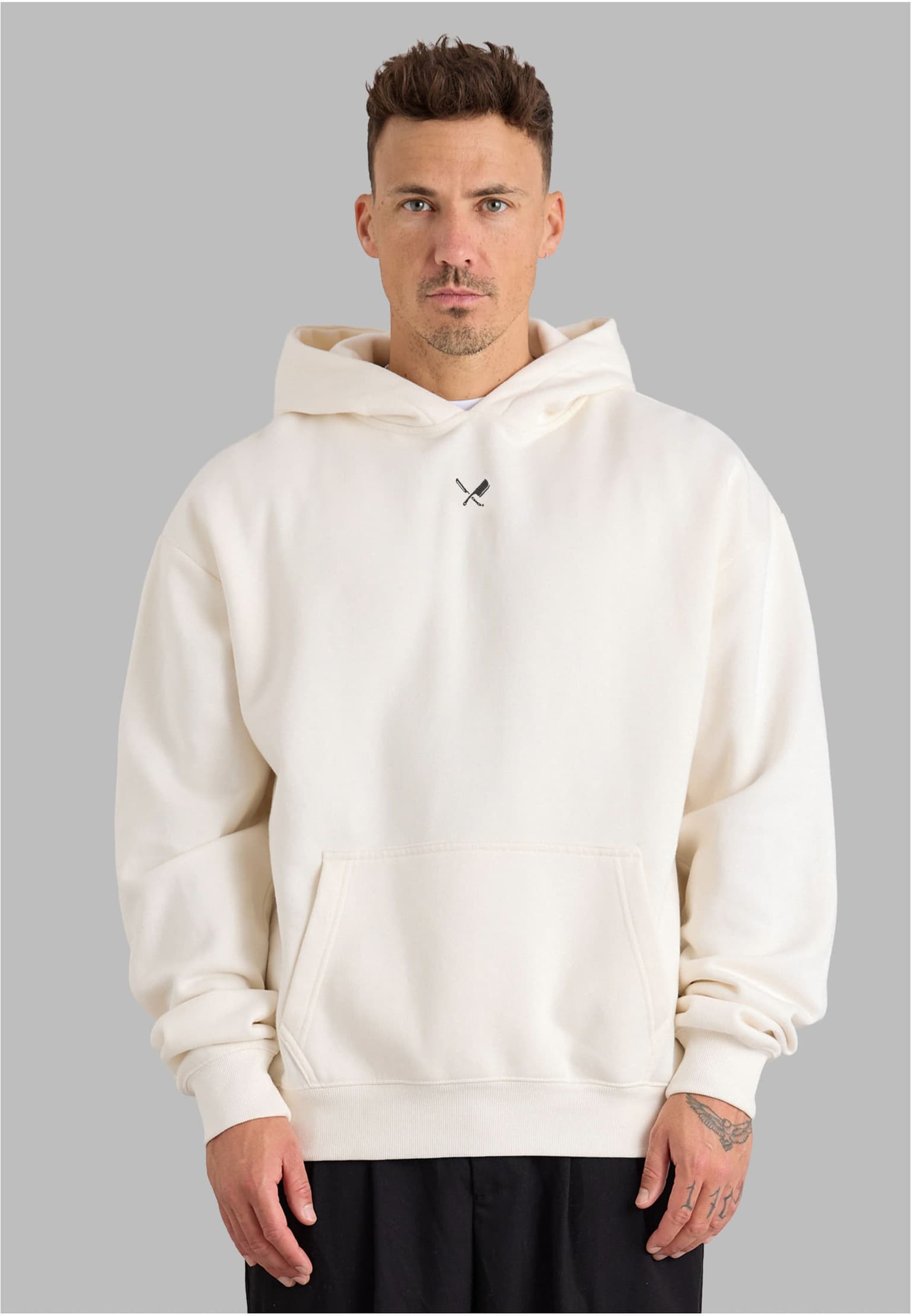 Distorted People Classic Oversized Hoodie