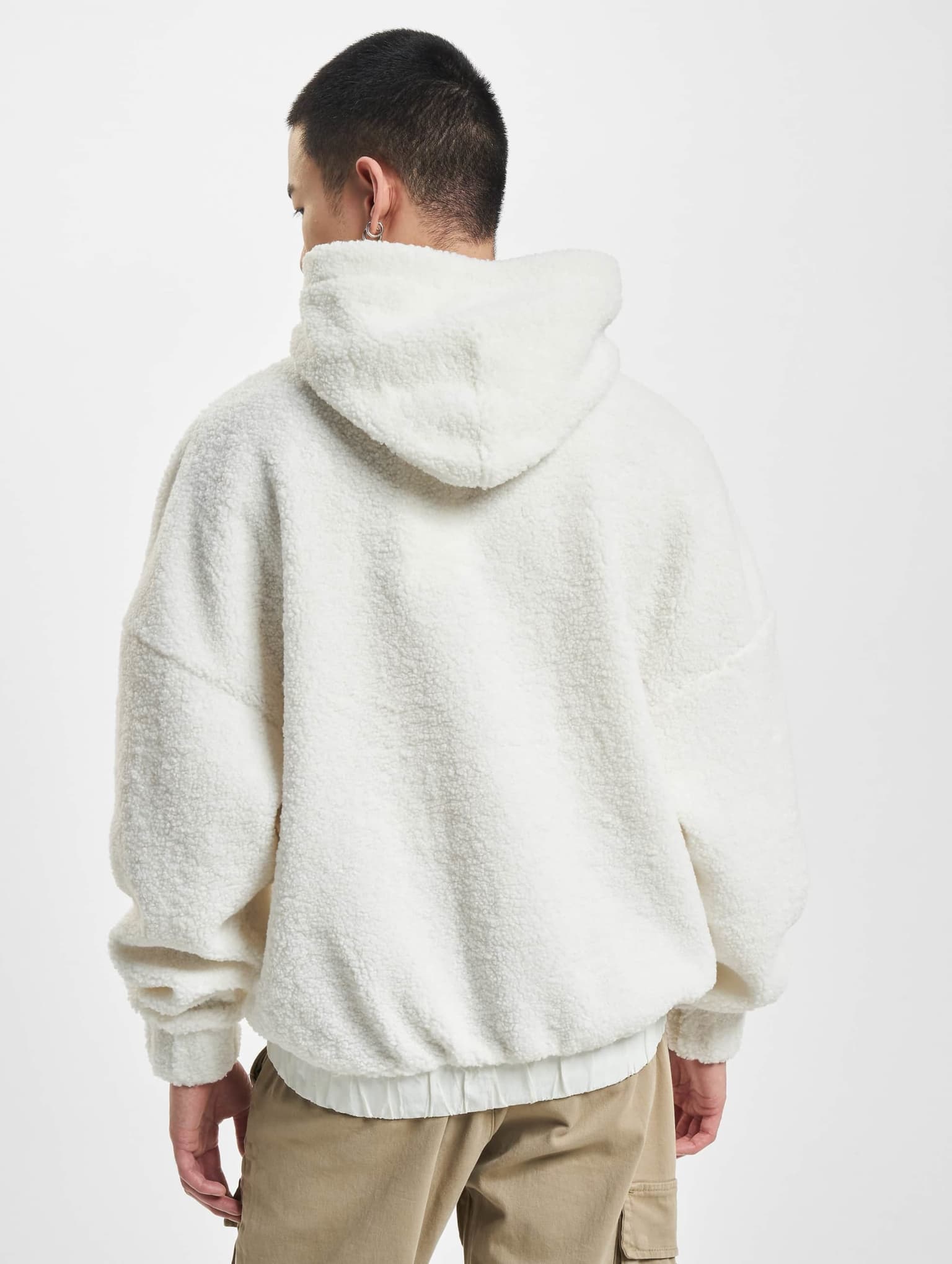 Calvin Klein Jeans Sherpa Mix Media Fleecepullover – Bild 2
