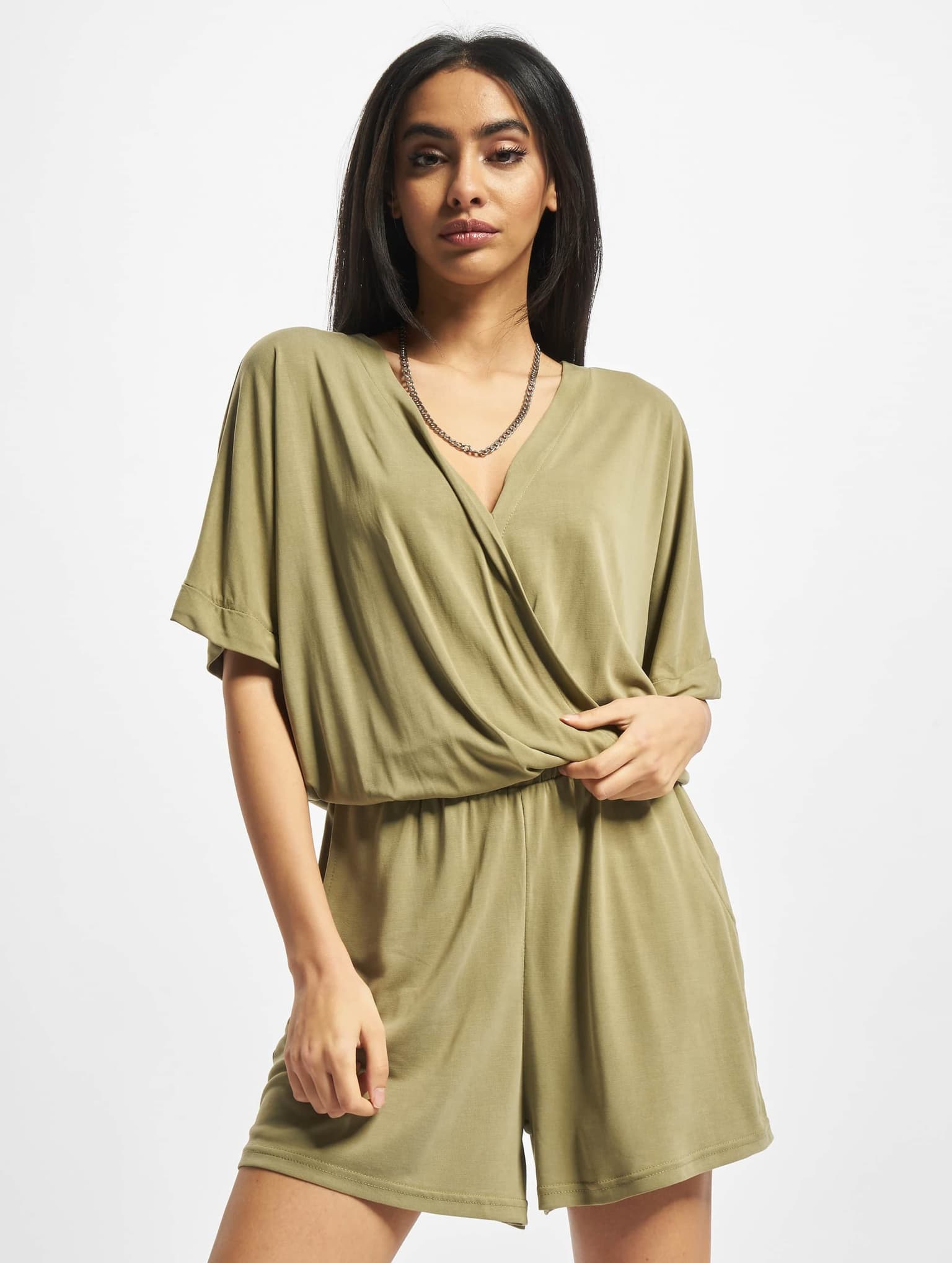 Urban Classics Ladies Short Modal Jumpsuit – Bild 3