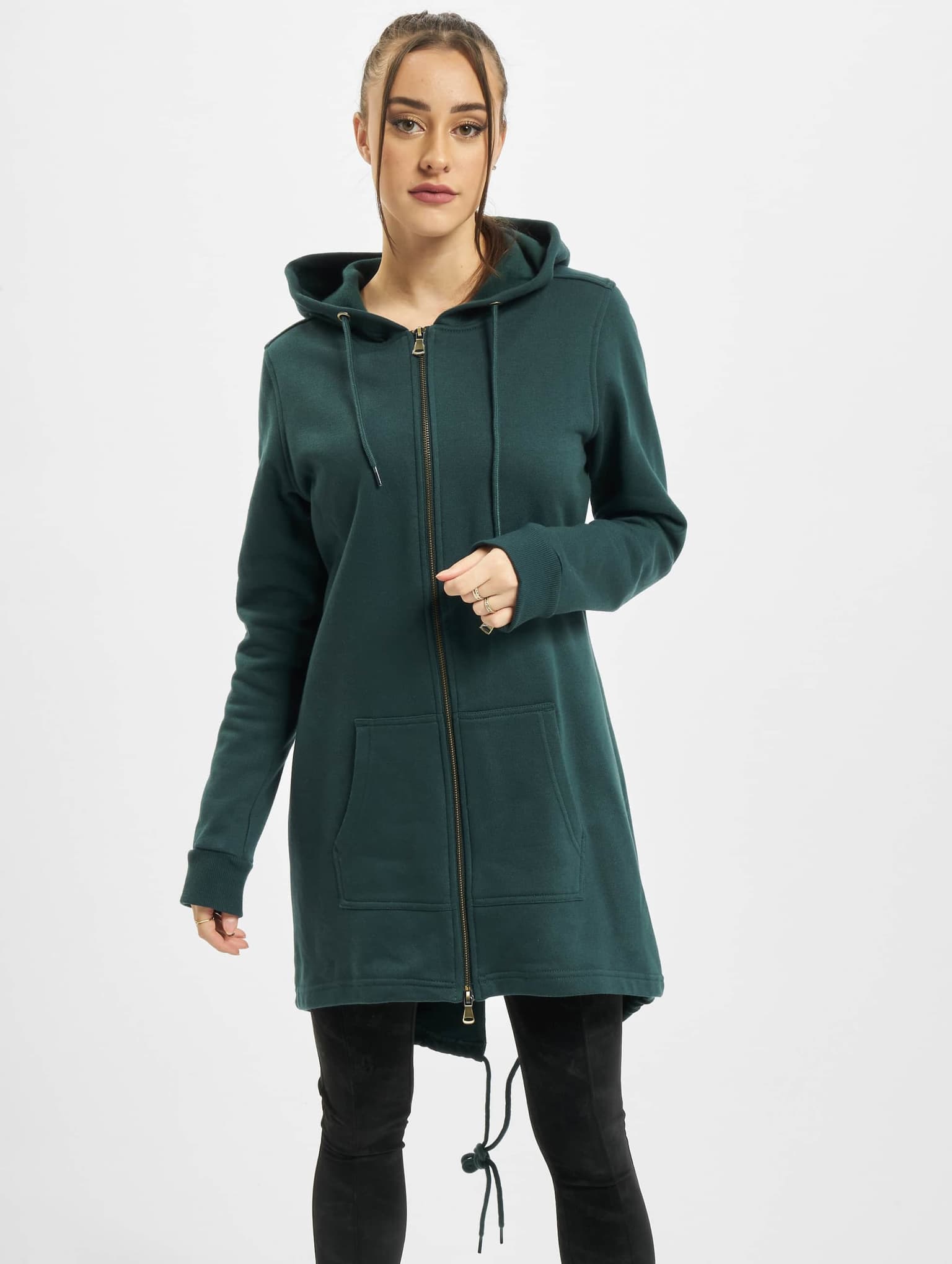 Urban Classics Ladies Sweat Parka – Bild 3