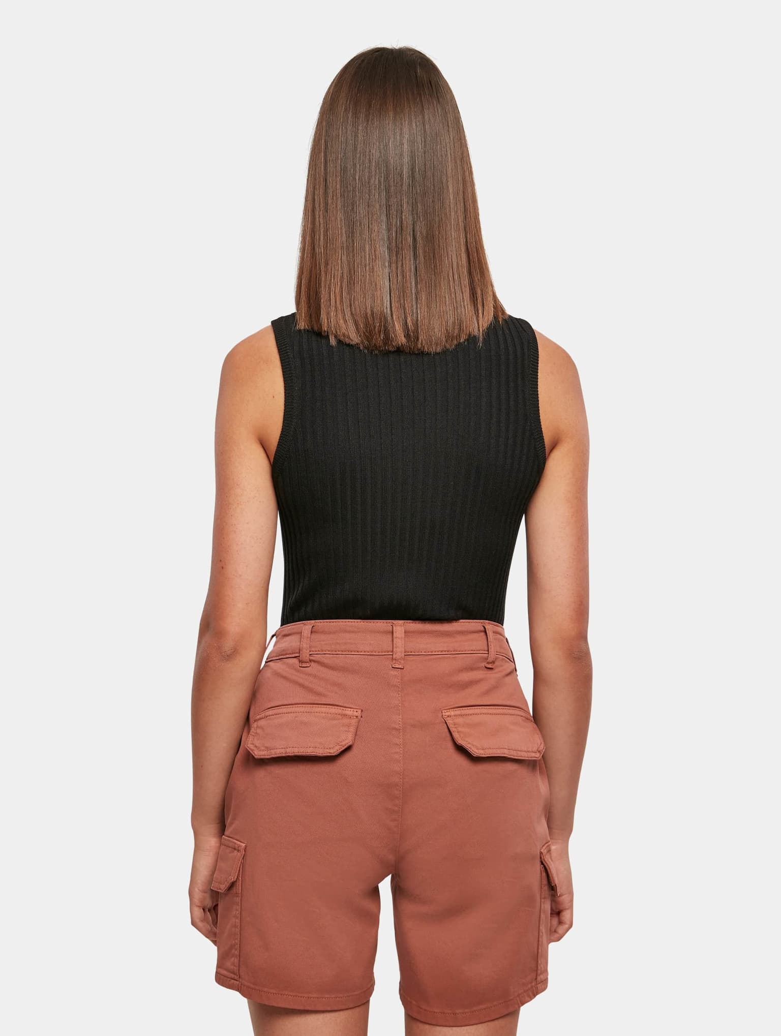 Urban Classics Ladies Rib Knit Sleevless Body – Bild 2