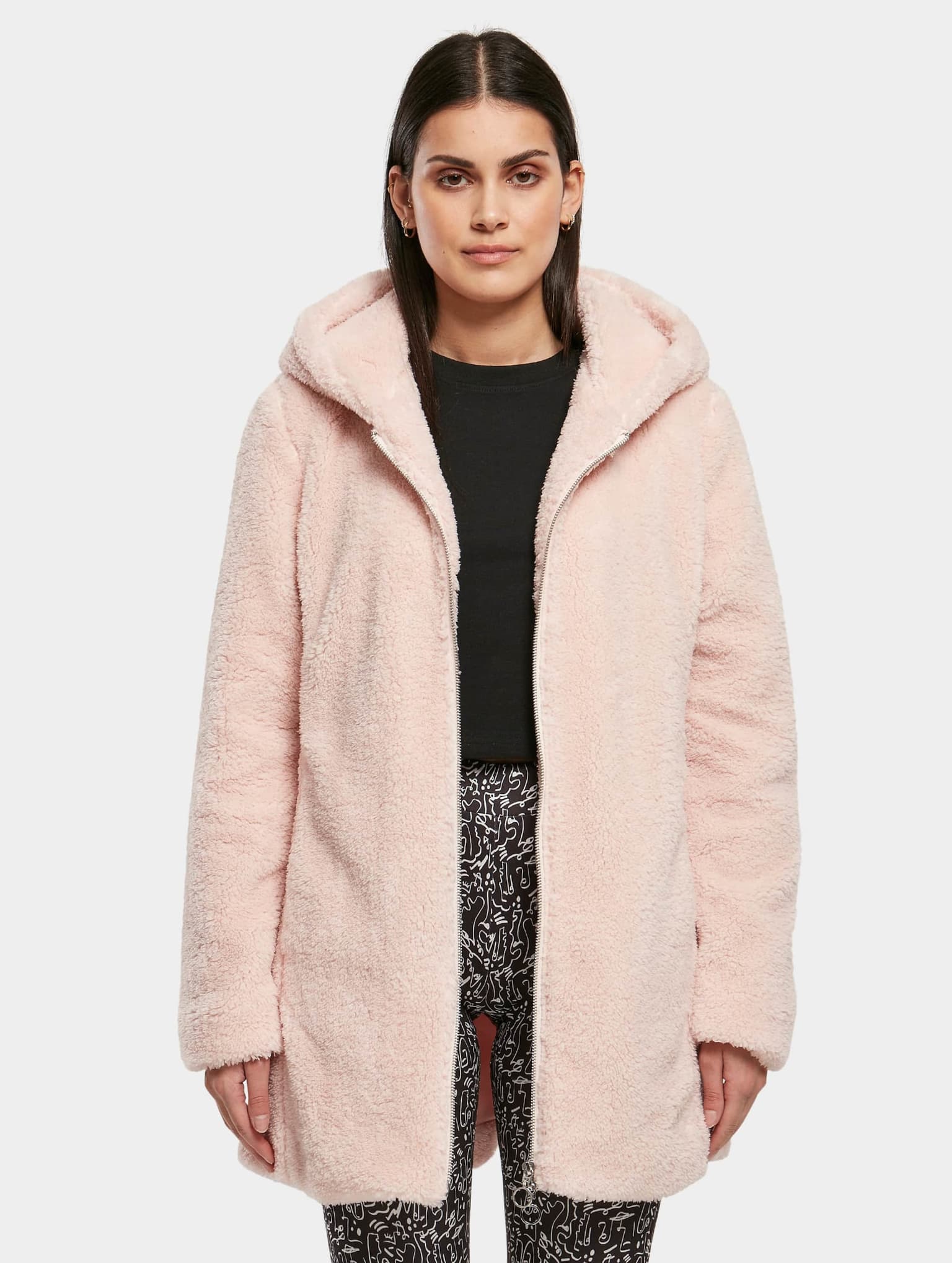 Urban Classics Ladies Sherpa Jacket – Bild 3