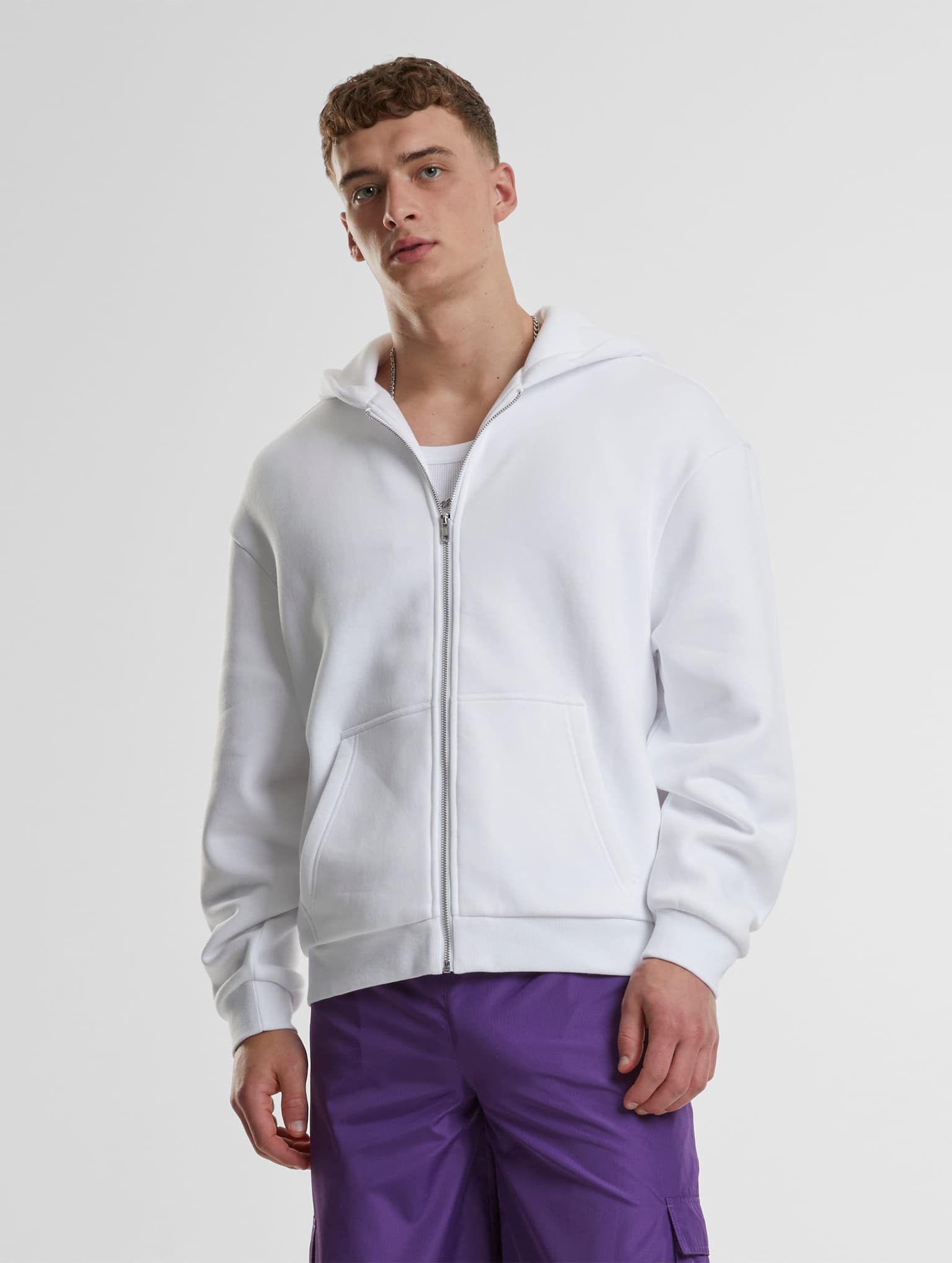 Urban Classics Fluffy Zip Hoodie