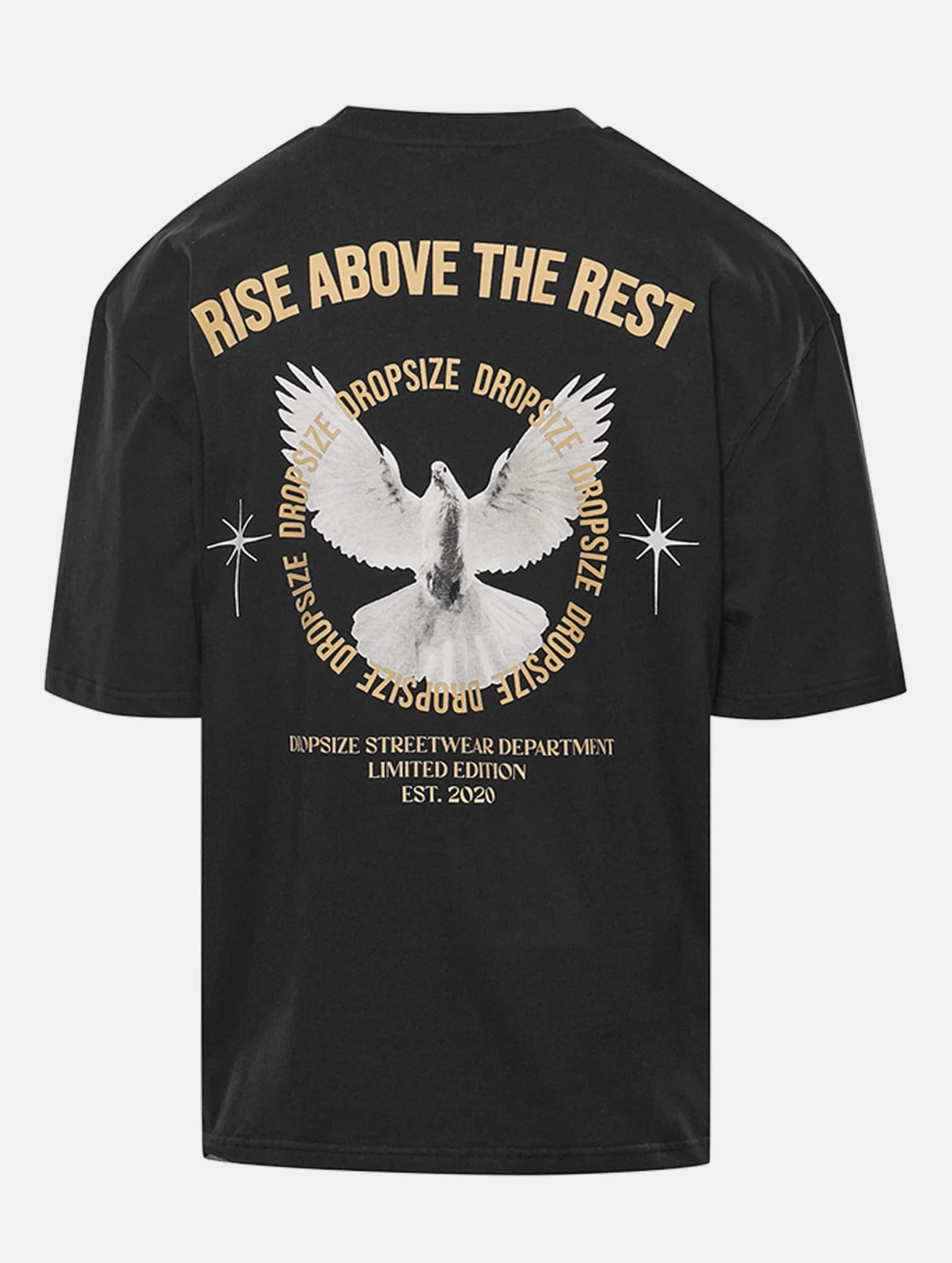 Dropsize Heavy Oversize Rise Above T-Shirt – Bild 4