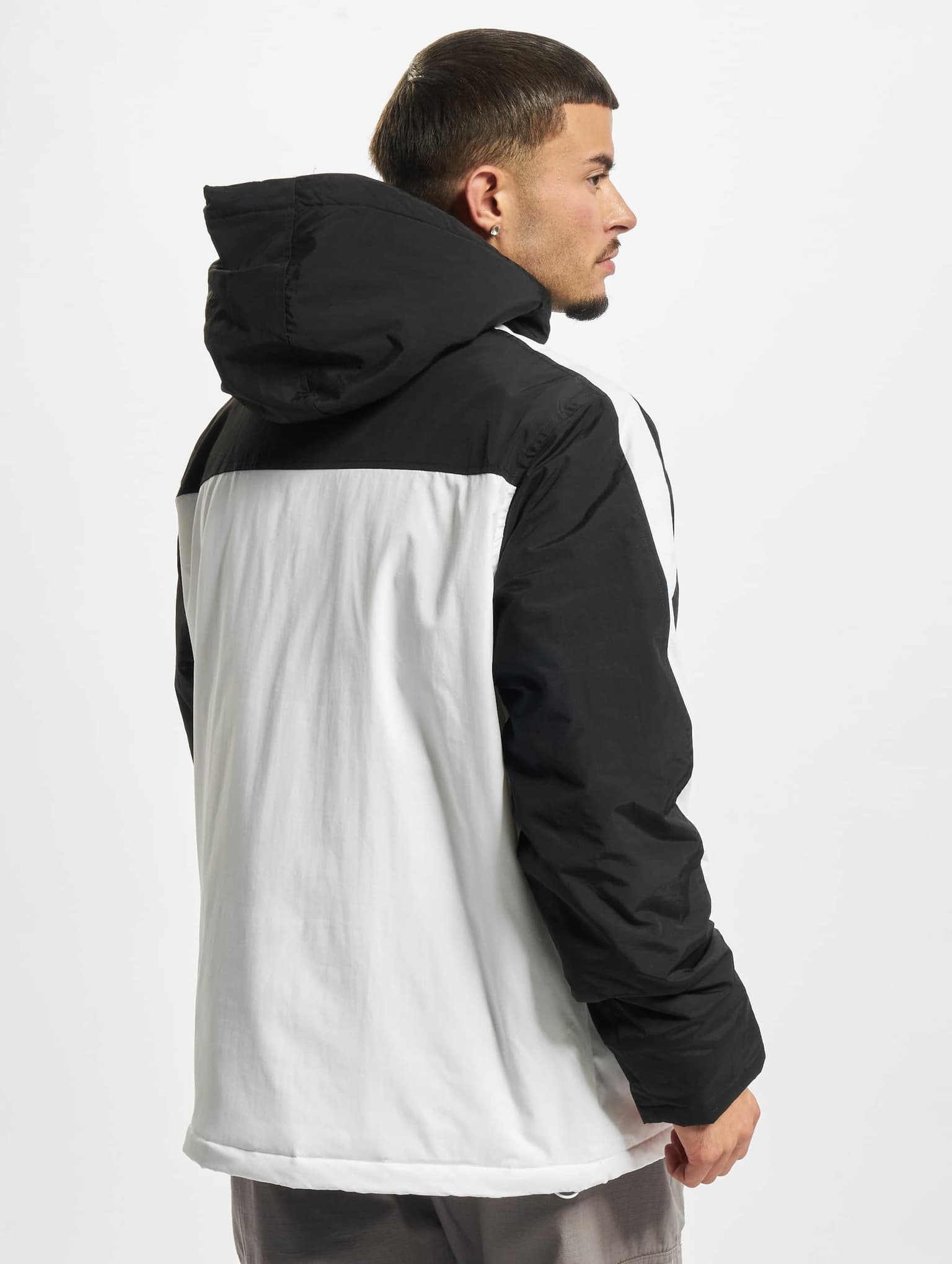 Urban Classics 3-Tone Padded Pull Over Hooded Jacket – Bild 2