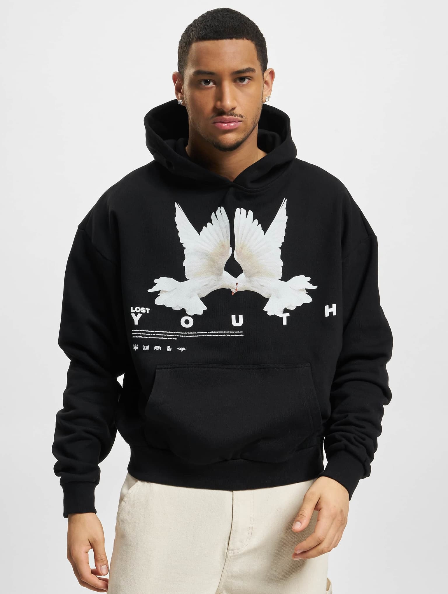 Lost Youth LY HOODIE DOVE – Bild 3