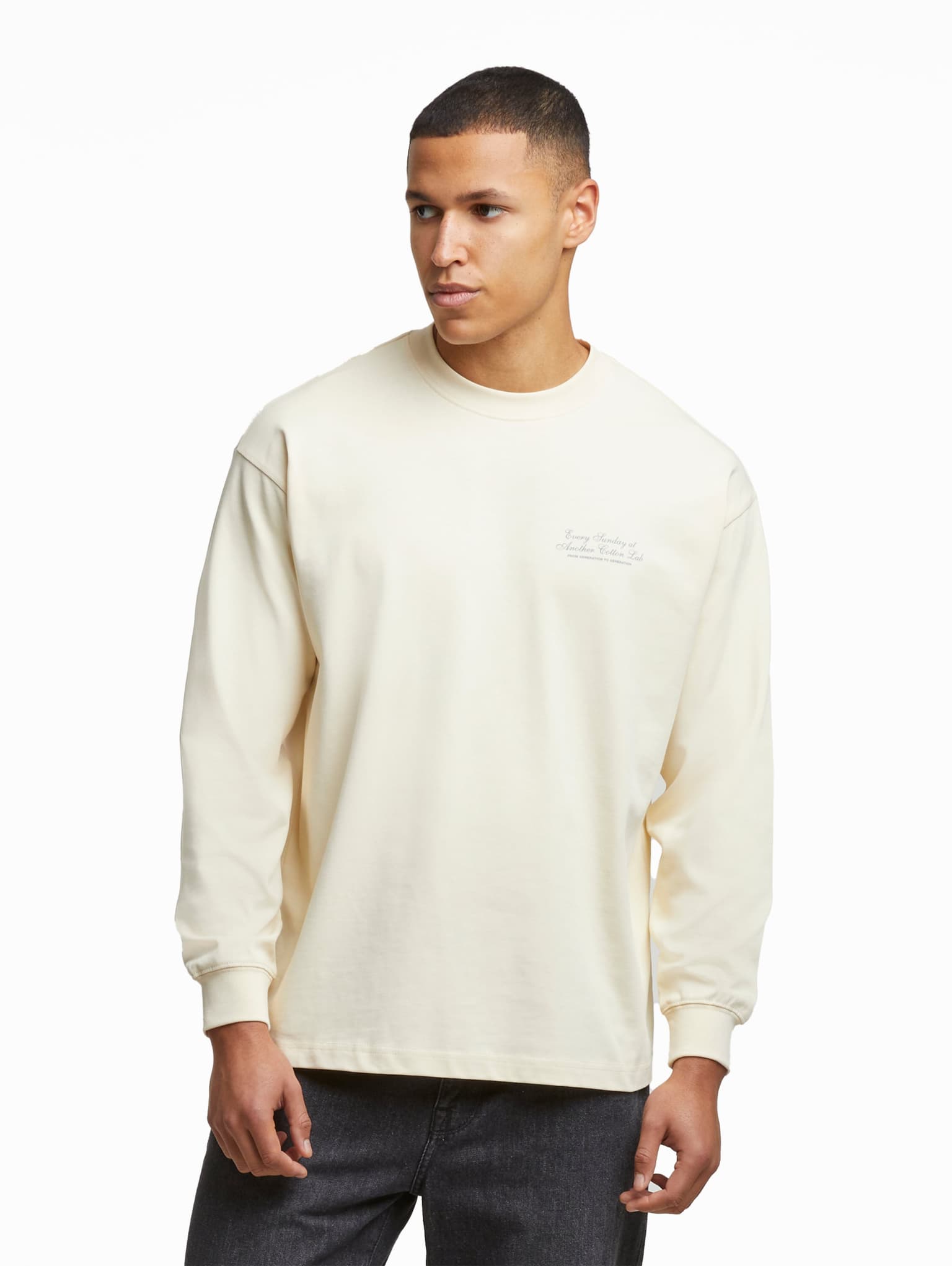 Another Cotton Lab Pie Day Oversized Longsleeve – Bild 2