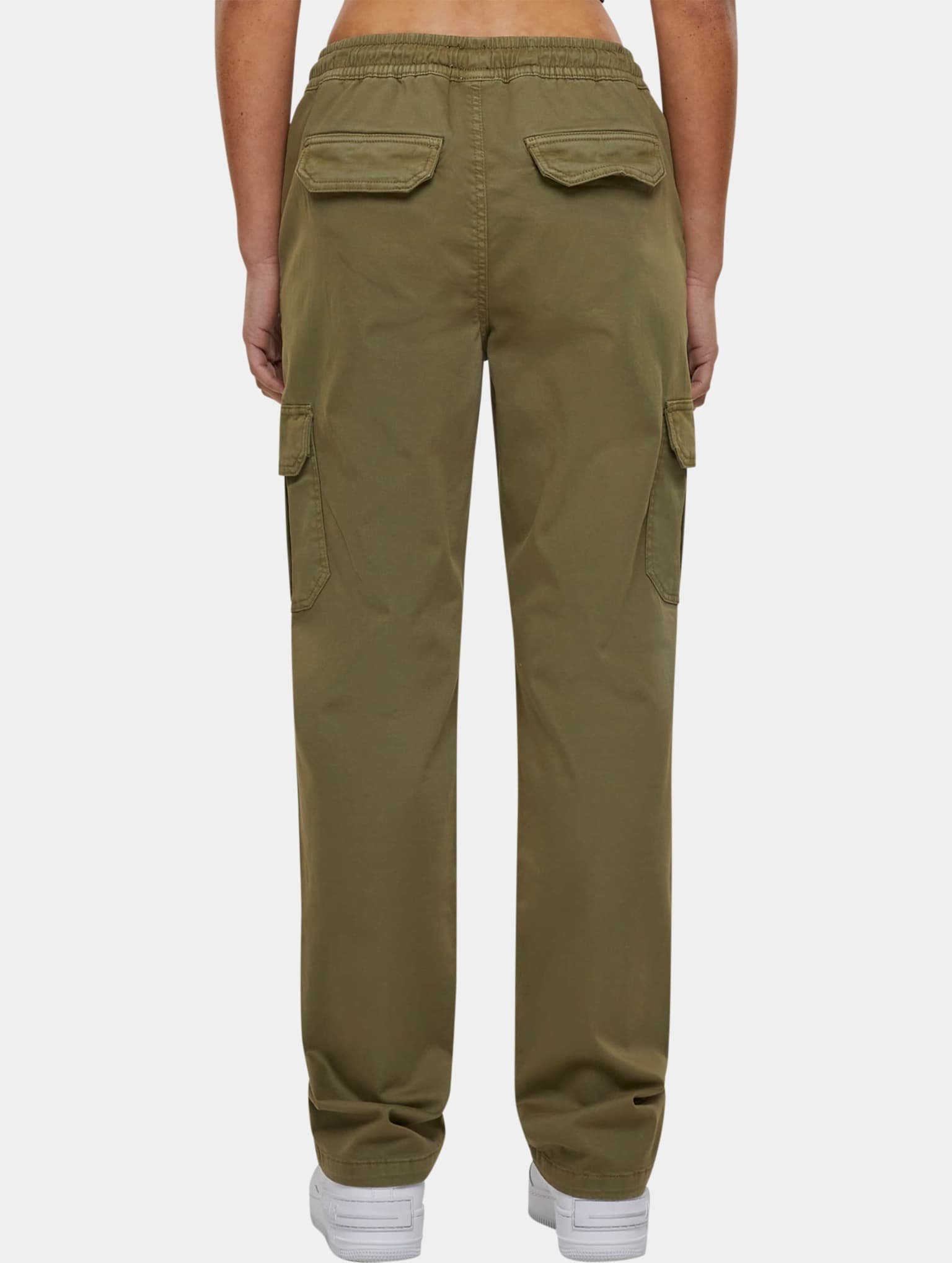Urban Classics Ladies High Waist Twill Cargo Pants – Bild 2