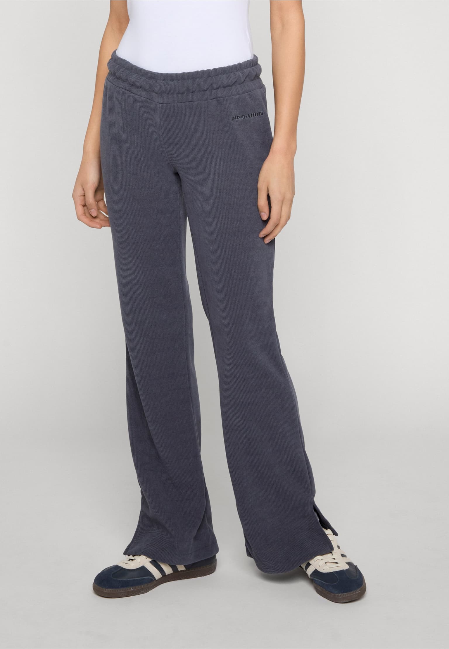PEGADOR Noli Slim Rib Pants