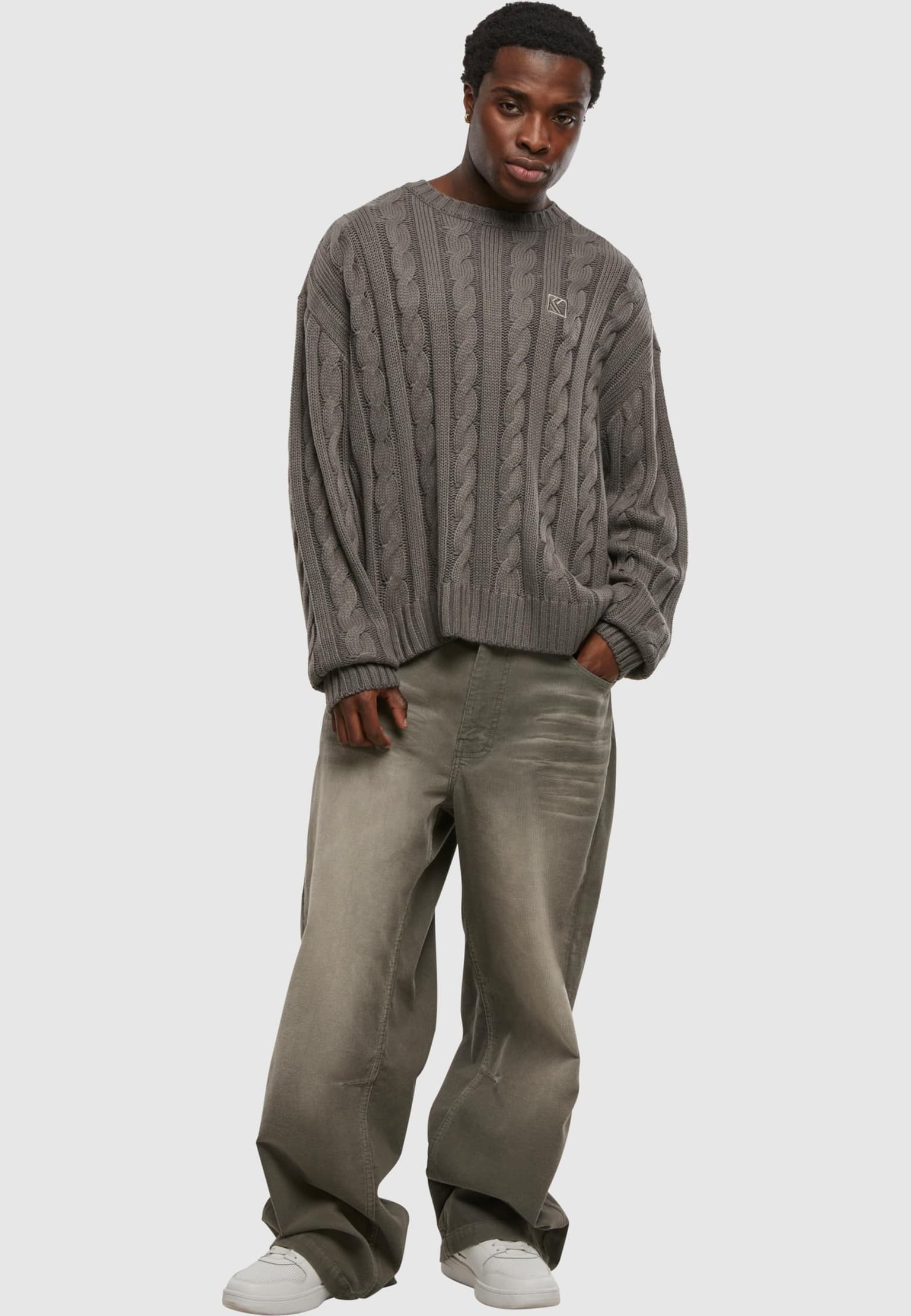 Karl Kani OG Cable Knit Os Sweater – Bild 4