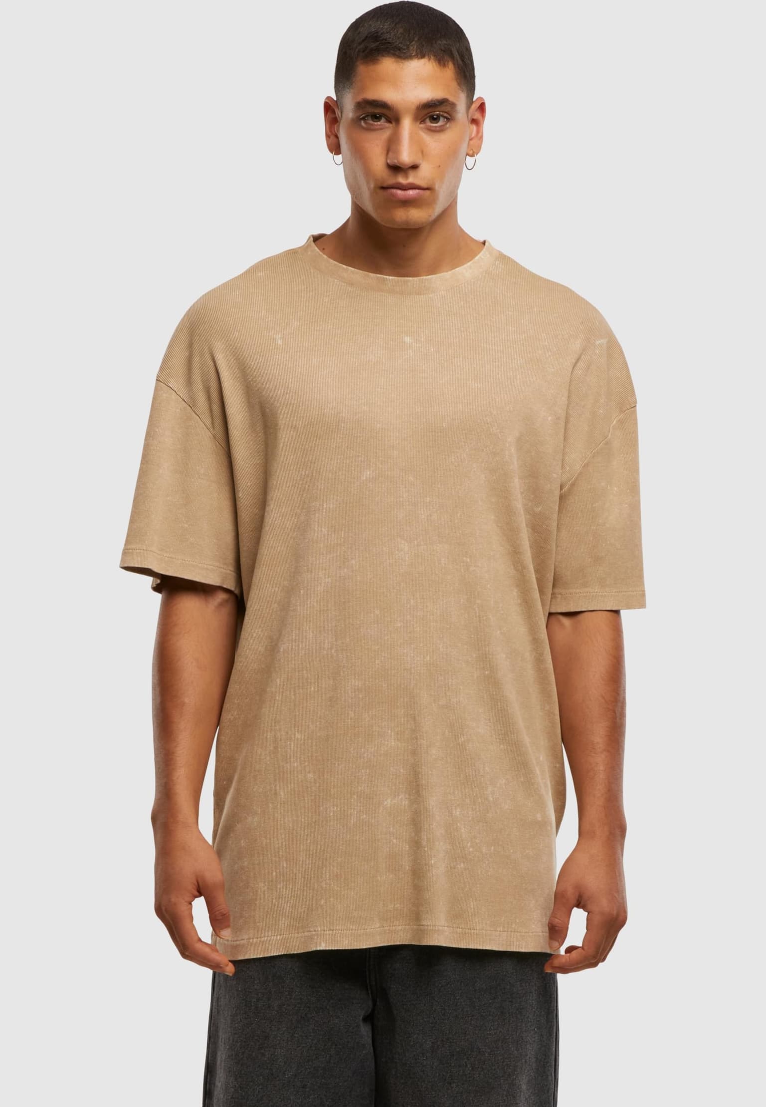 Urban Classics Washed Rib Tee – Bild 3
