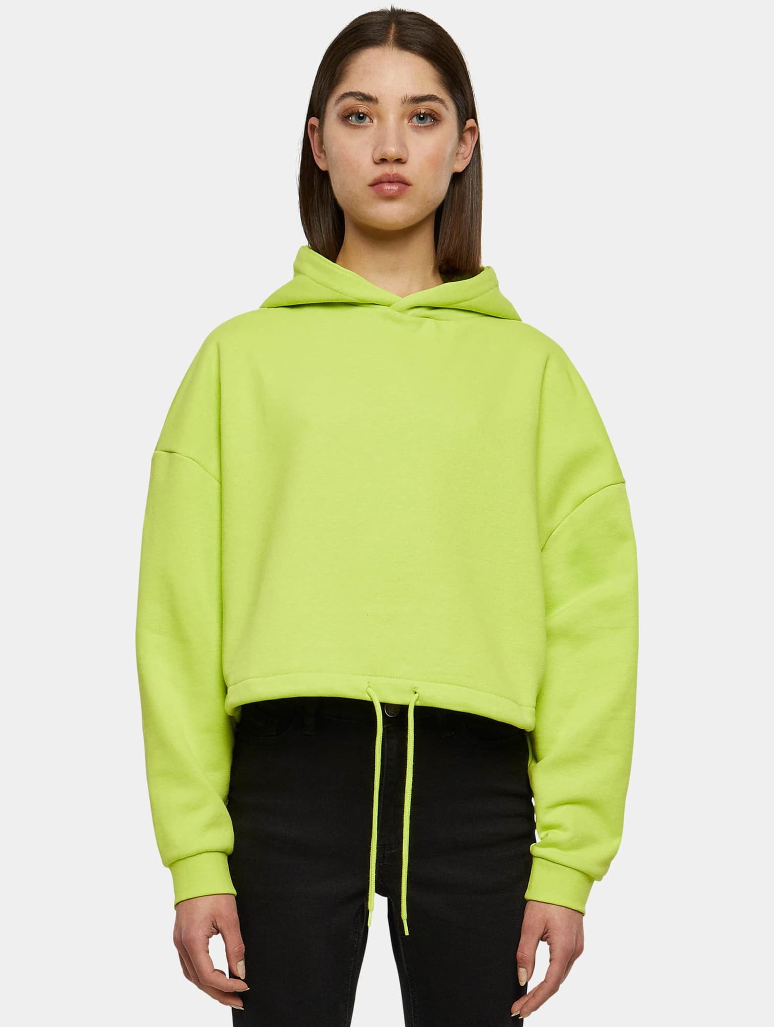 Urban Classics Ladies Cropped Oversized Hoodie – Bild 3