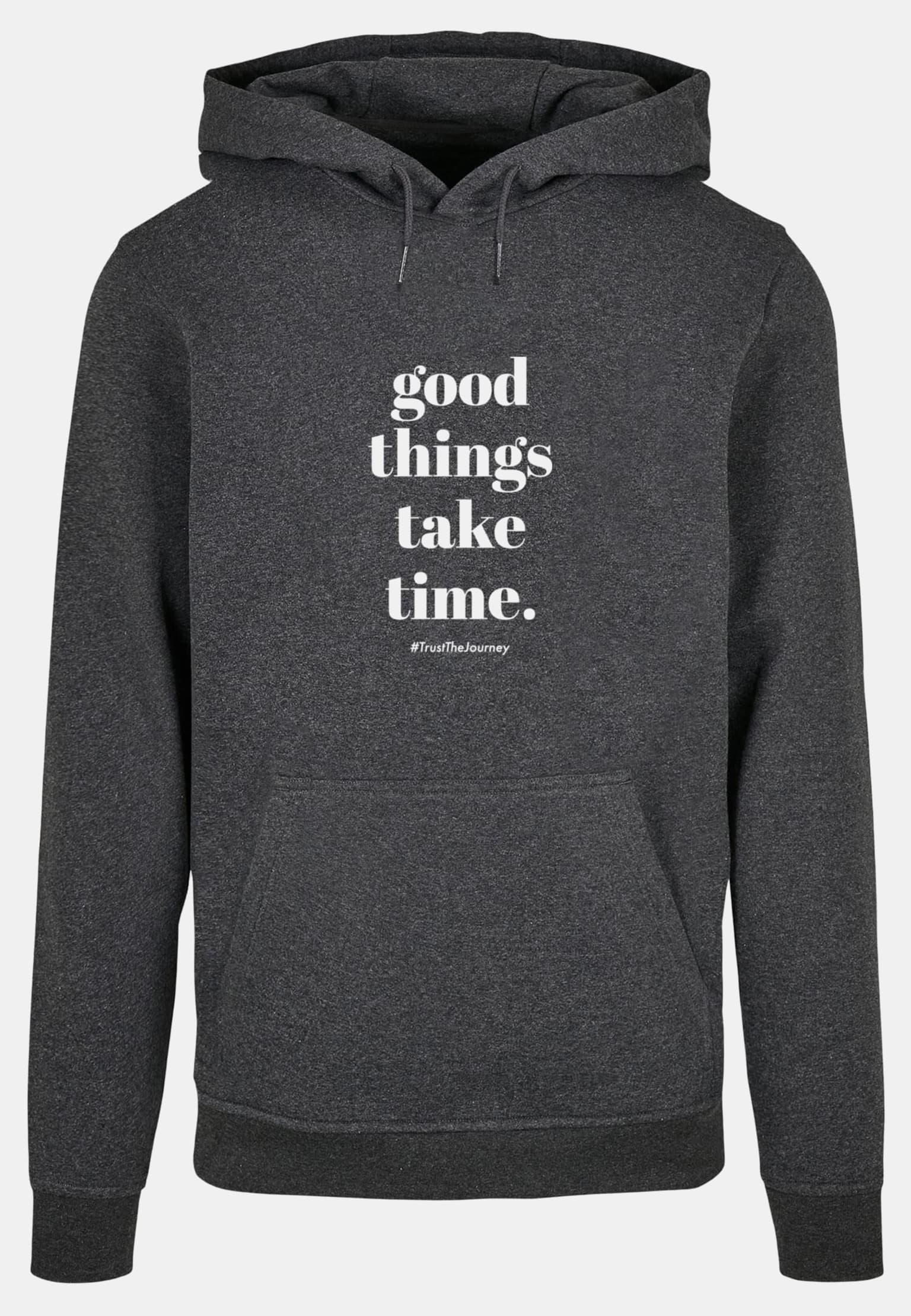 Merchcode POD Good Things Take Time Basic Hoody – Bild 3