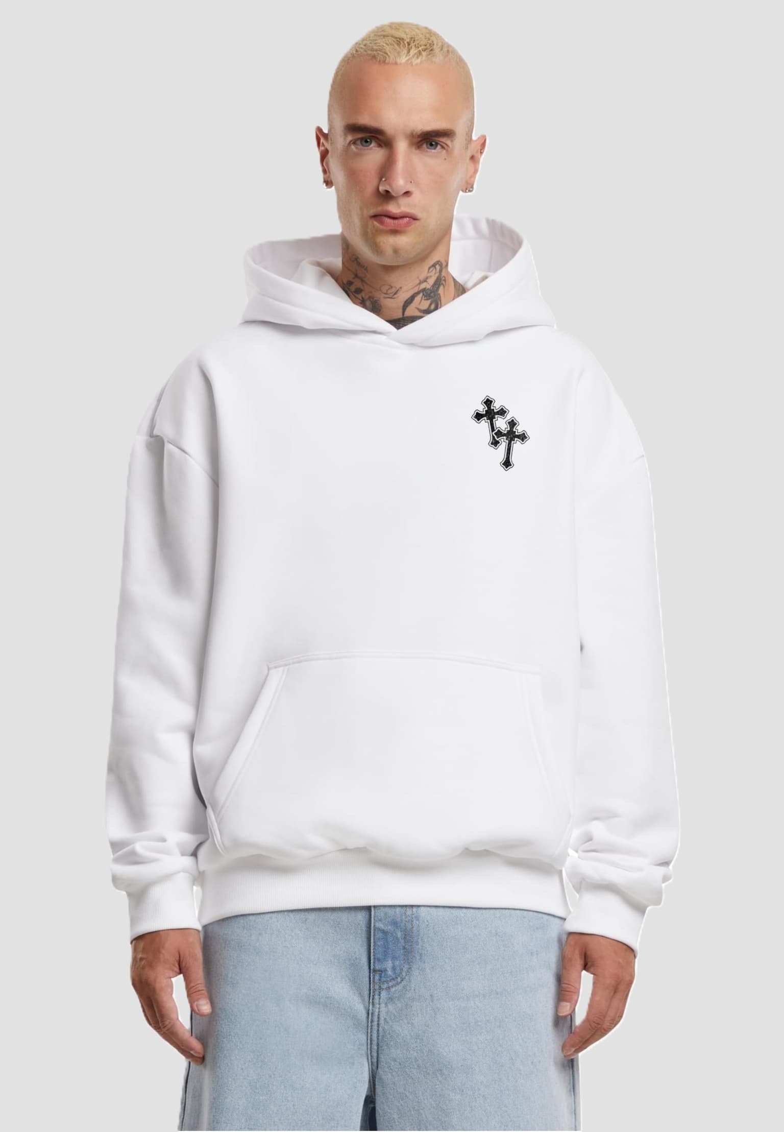 Mister Tee Believe In Strength Ultra Heavy Oversized Hoody