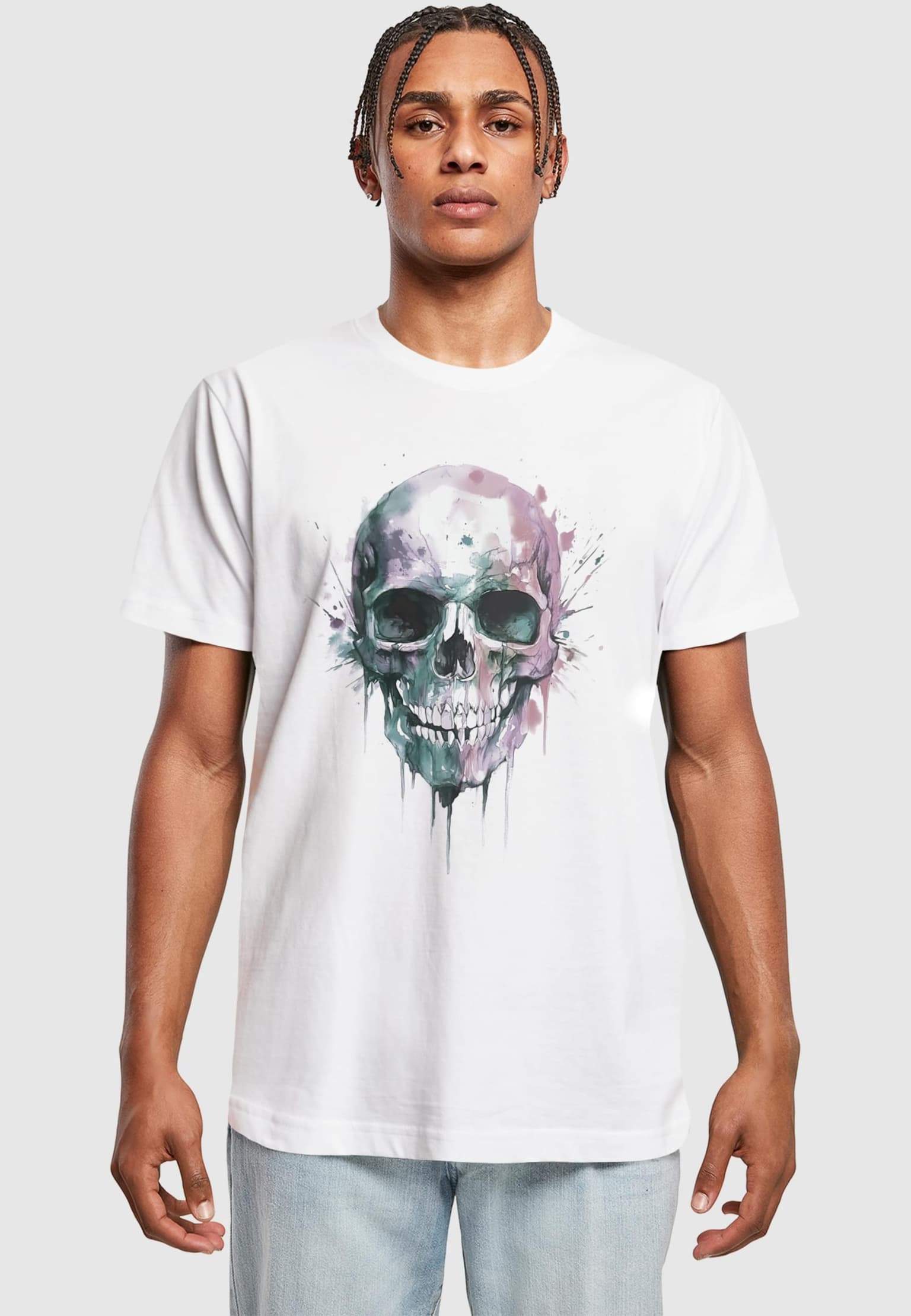 Mister Tee Colorful Skull