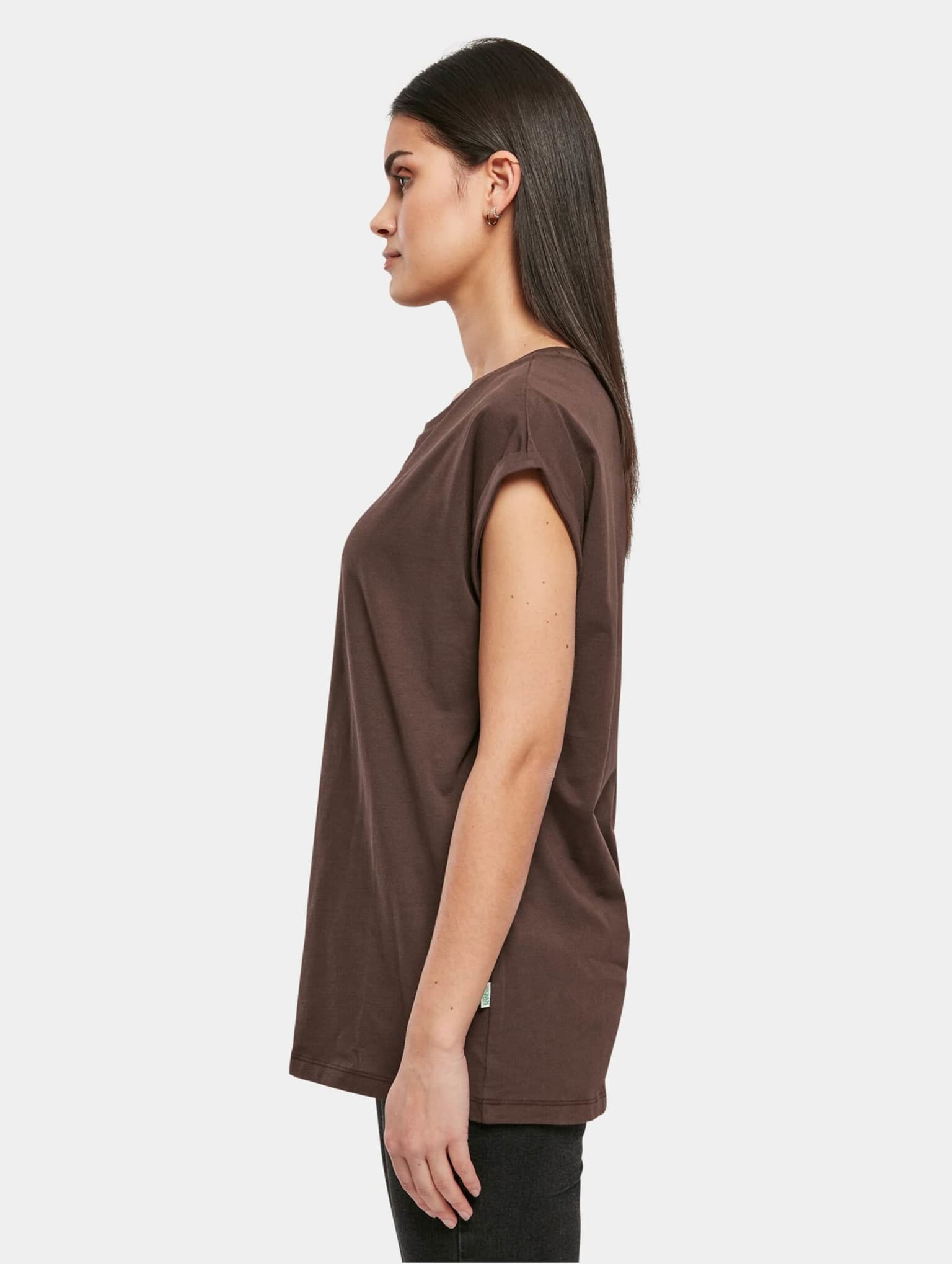 Urban Classics Ladies Essentials Extended Shoulder Tee – Bild 4