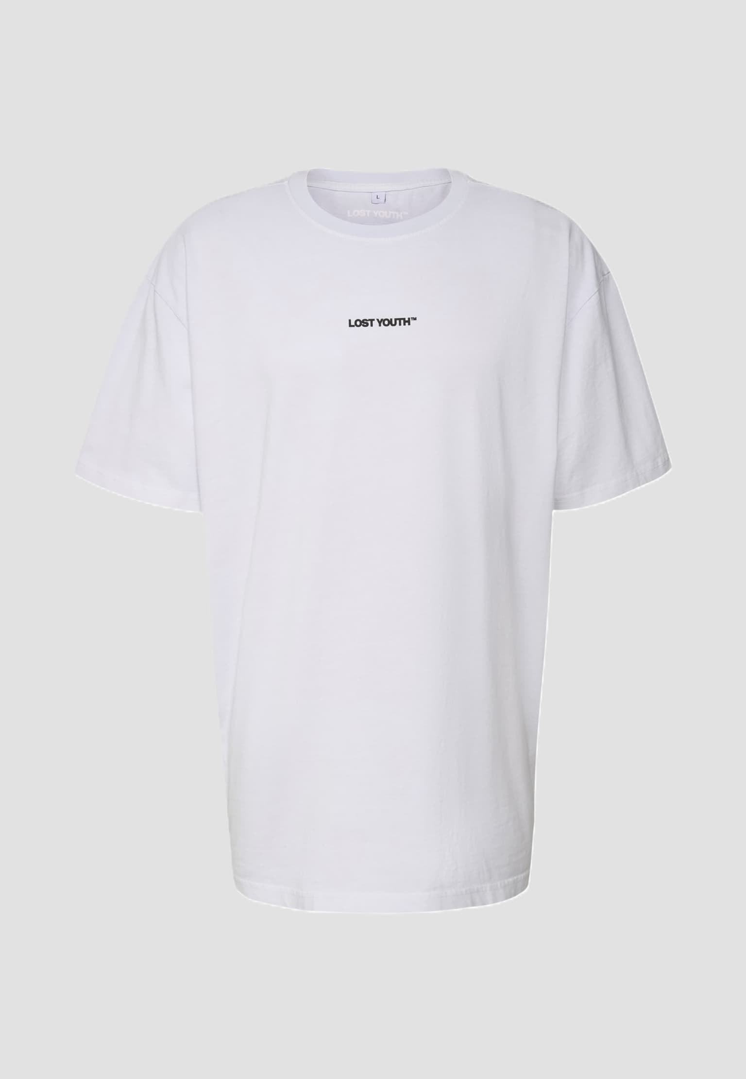 Lost Youth LY ACID WASHED TEE - BUTTERFLY V.3 – Bild 3