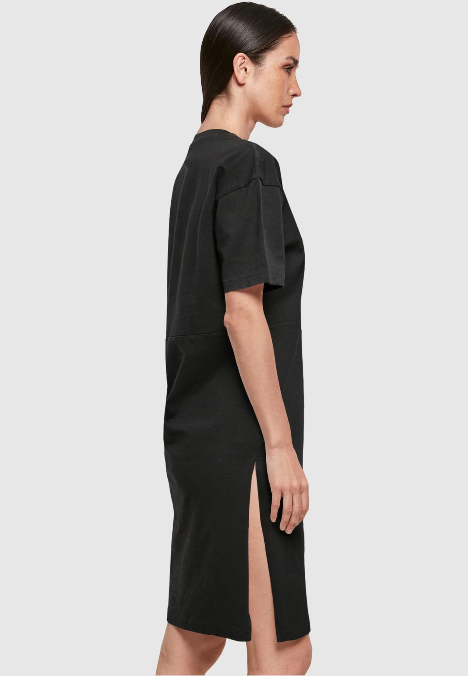 Merchcode Ladies Summer Vibes Oversized Slit Tee Dress – Bild 4