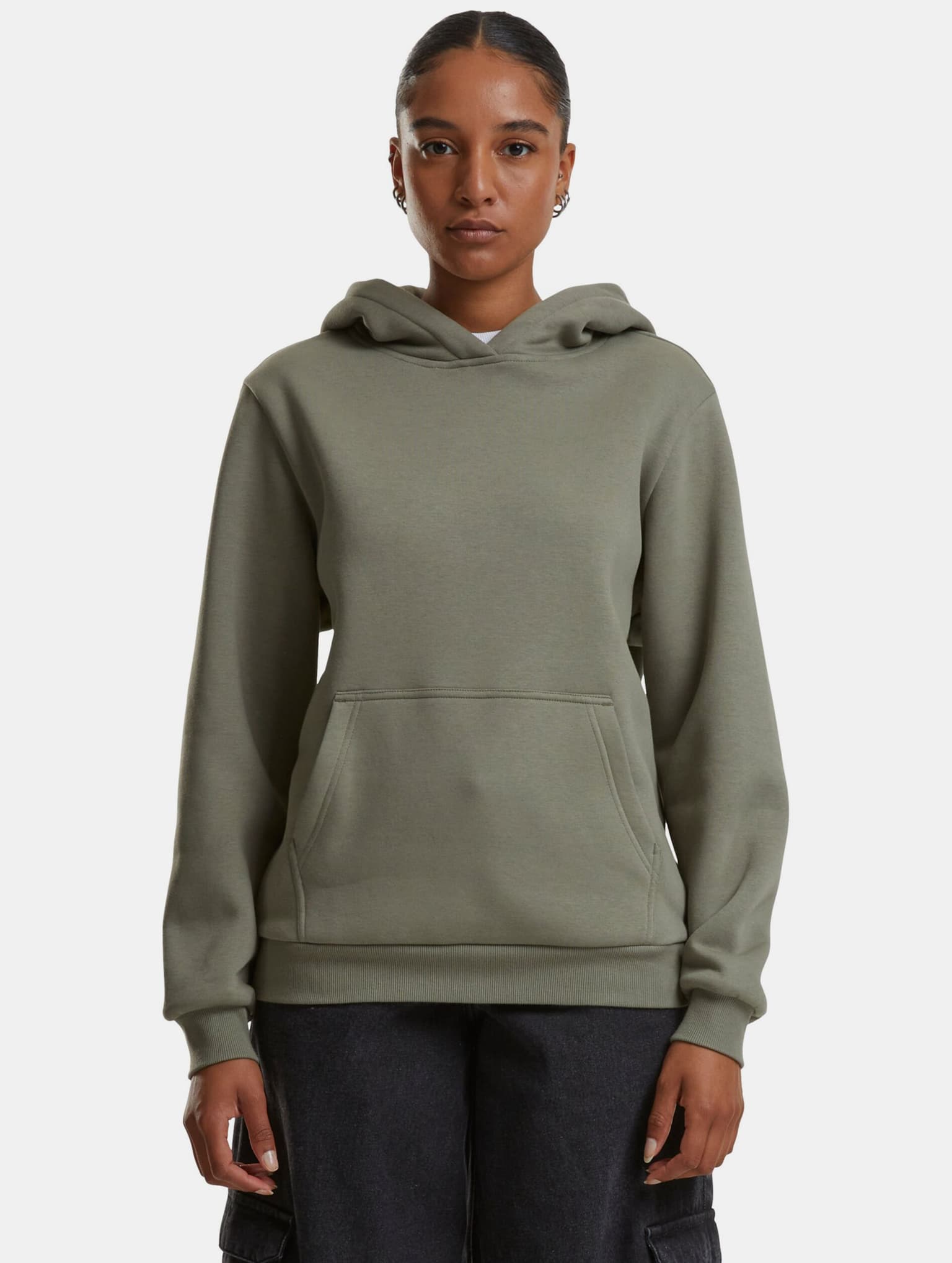 Urban Classics Ladies Fluffy Hoodie – Bild 3