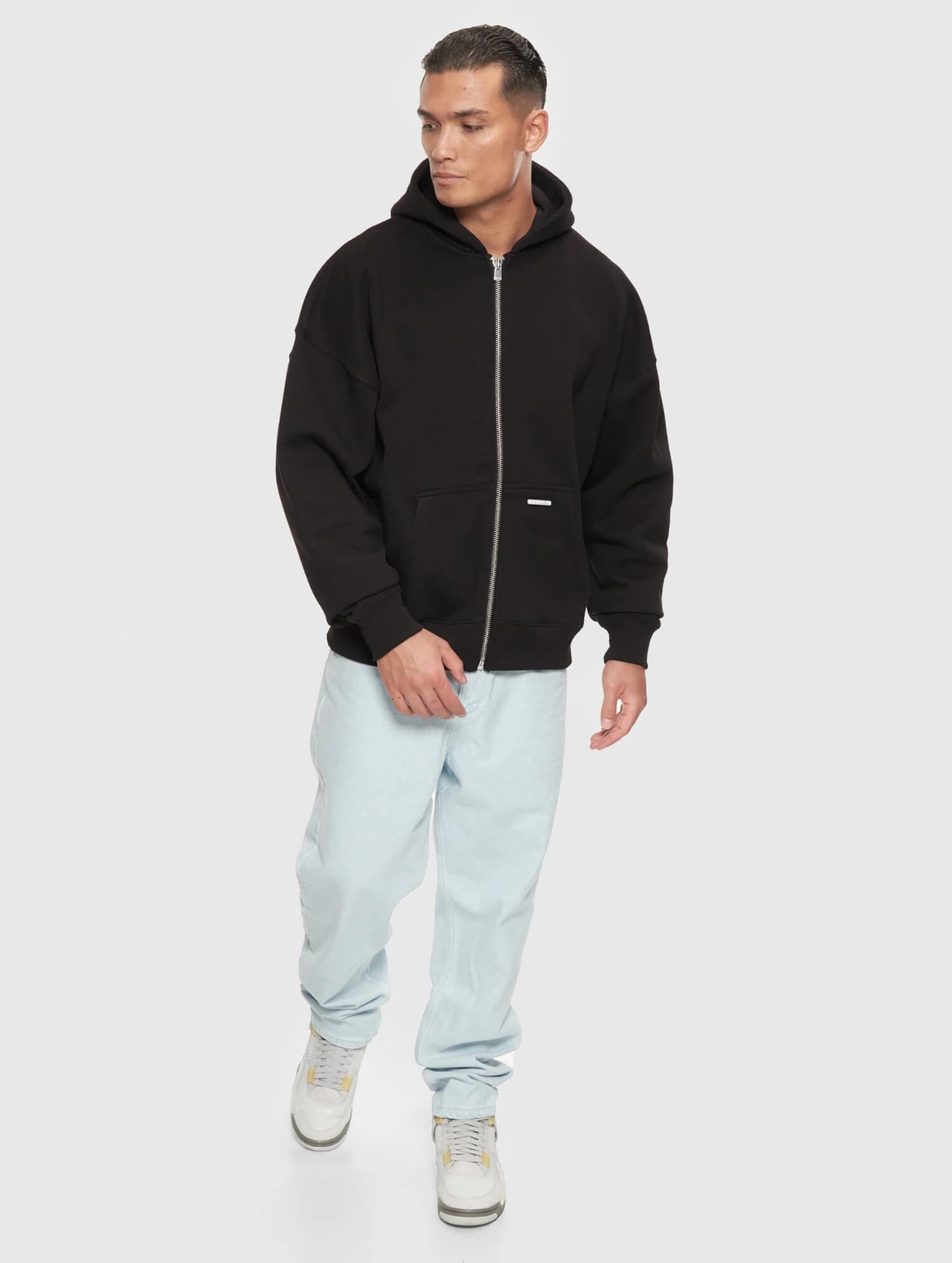 Dropsize Bazix Republiq Super Heavy Rib Zip Hoodie – Bild 3