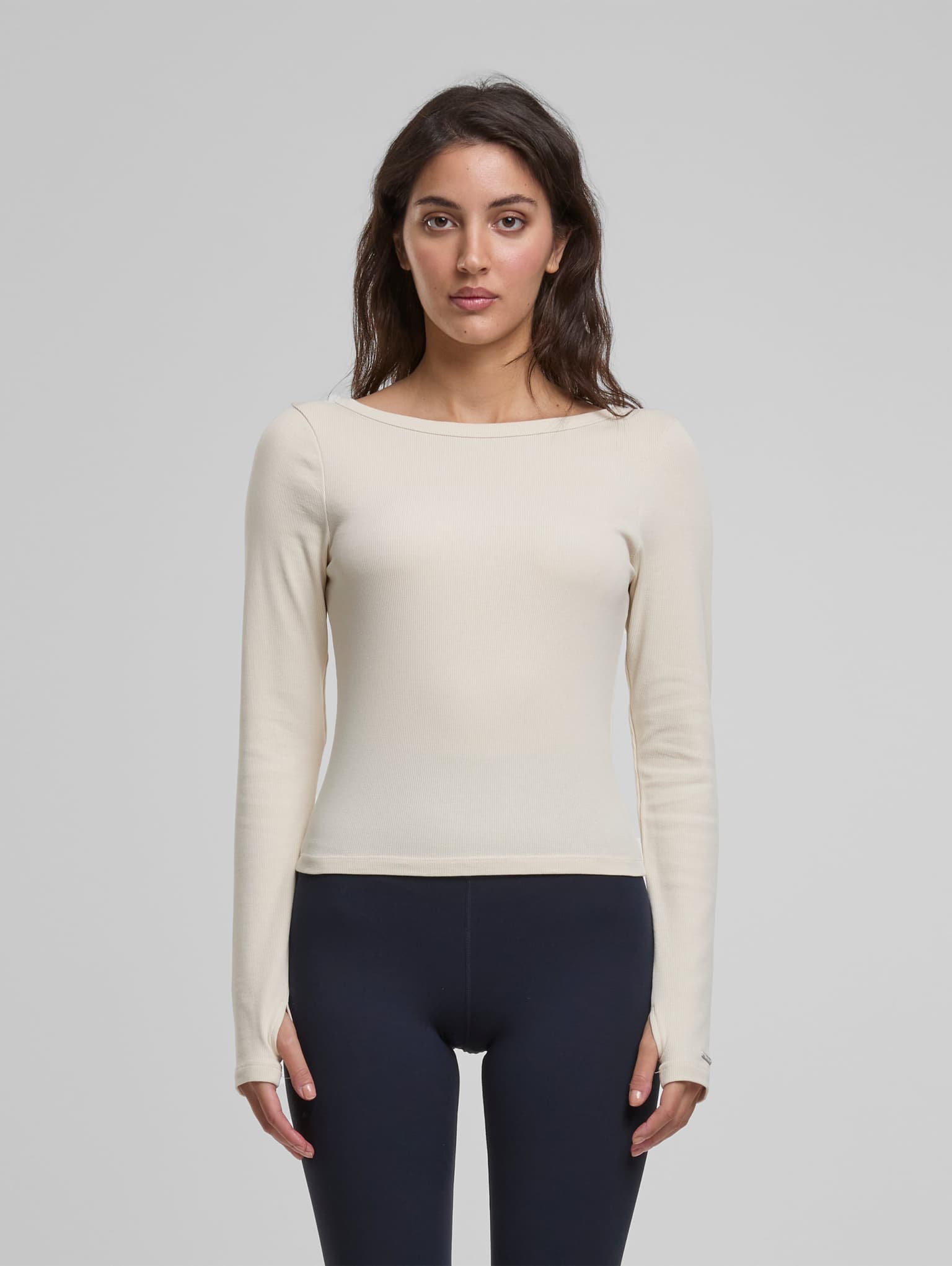 aimn aim'n Ease Ribbed Top Longsleeve – Bild 3