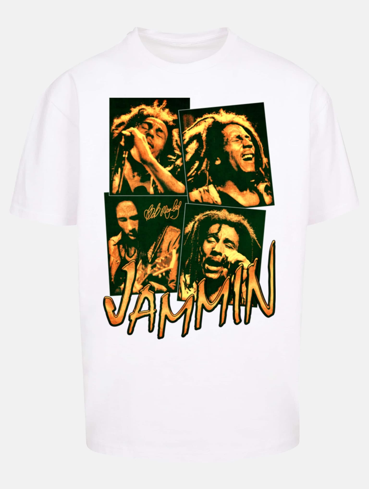 Merchcode Bob Marley Jammin Live Oversize Tee – Bild 3