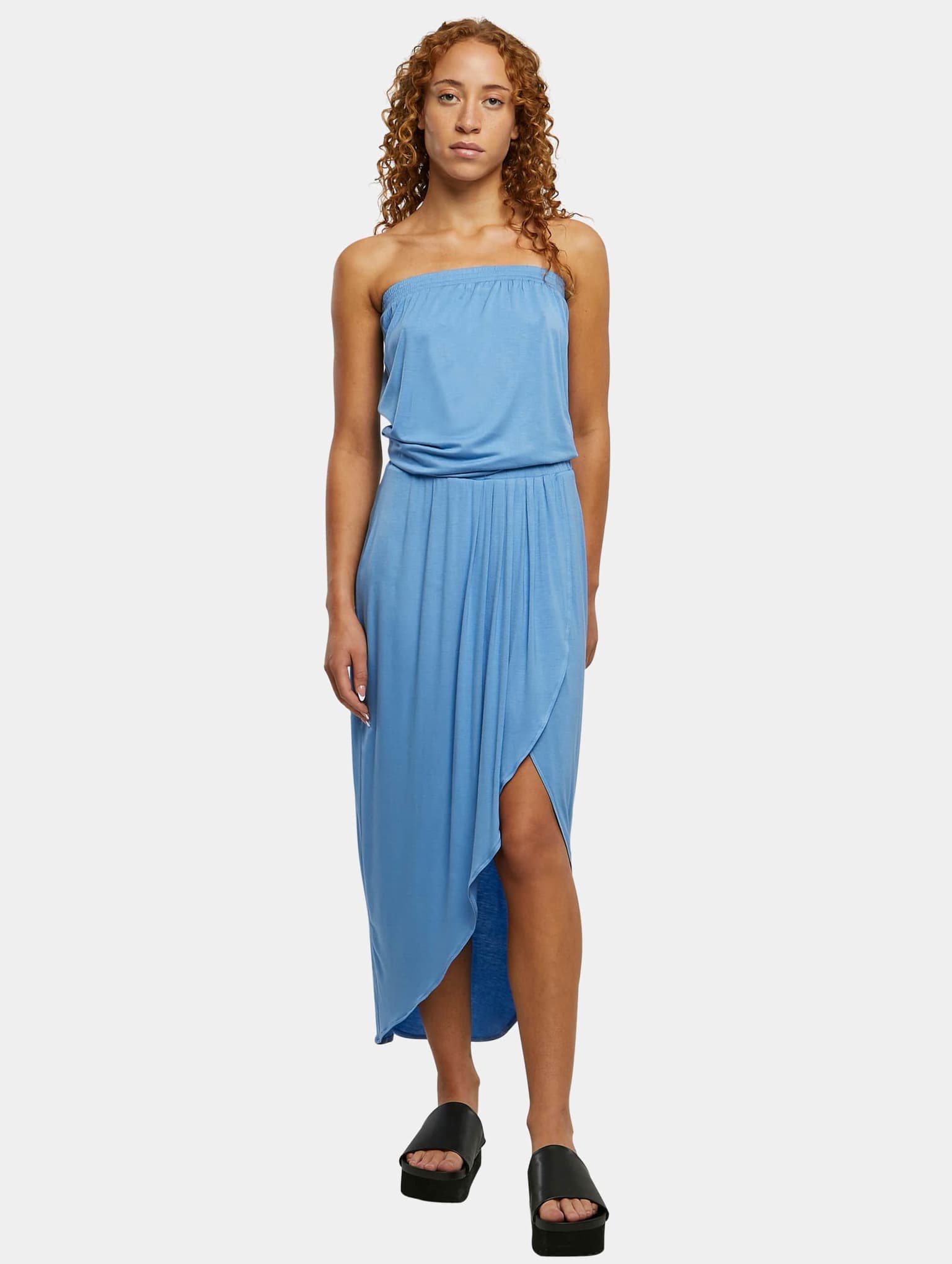 Urban Classics Ladies Viscose Bandeau Dress – Bild 3