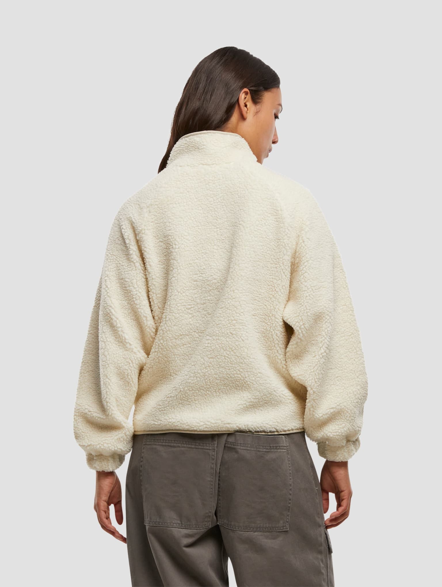 Karl Kani Chest Signature Teddy Block Track Übergangsjacke – Bild 2