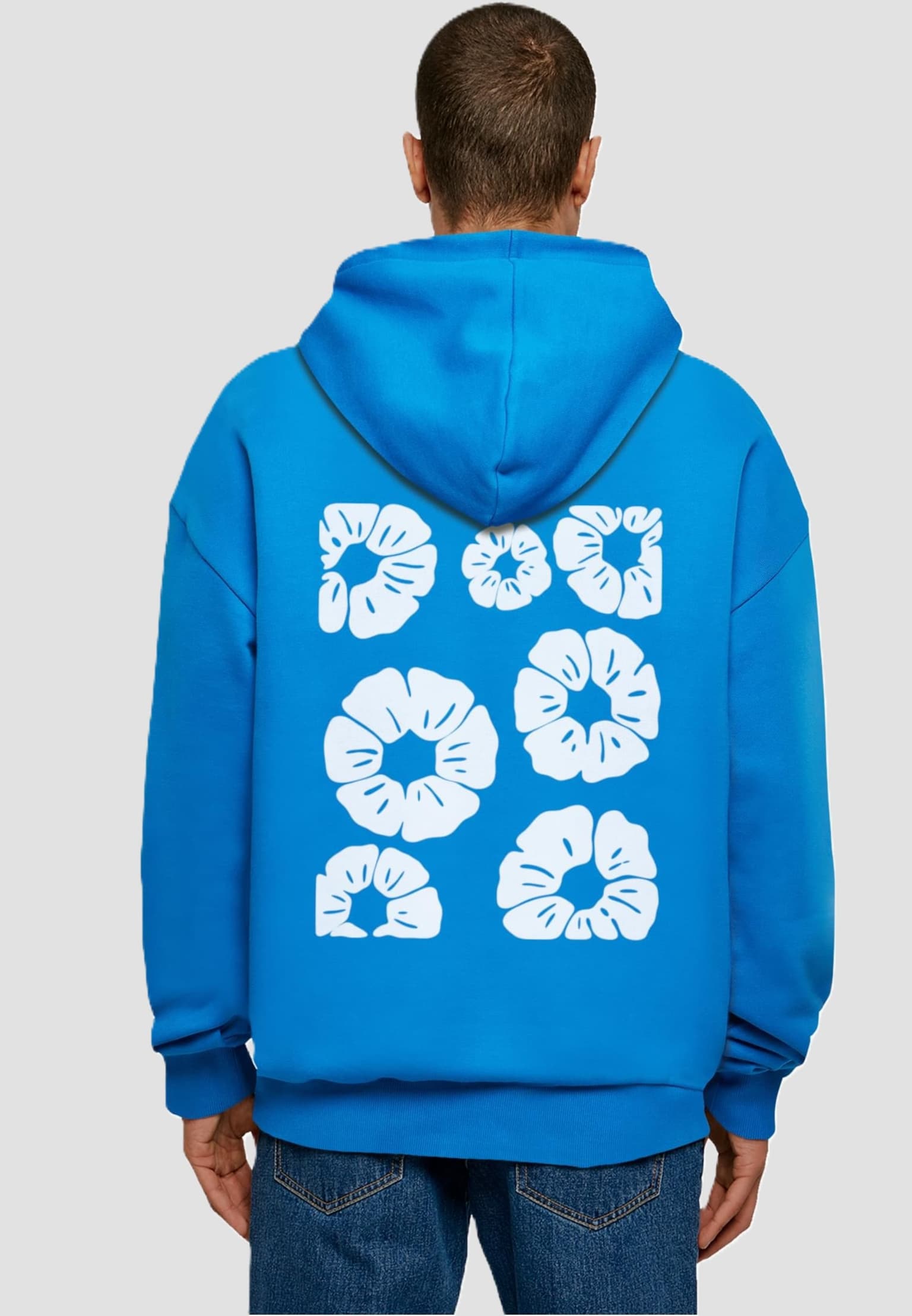 Mister Tee Bold Flowers Heavy Cotton Box Hoody