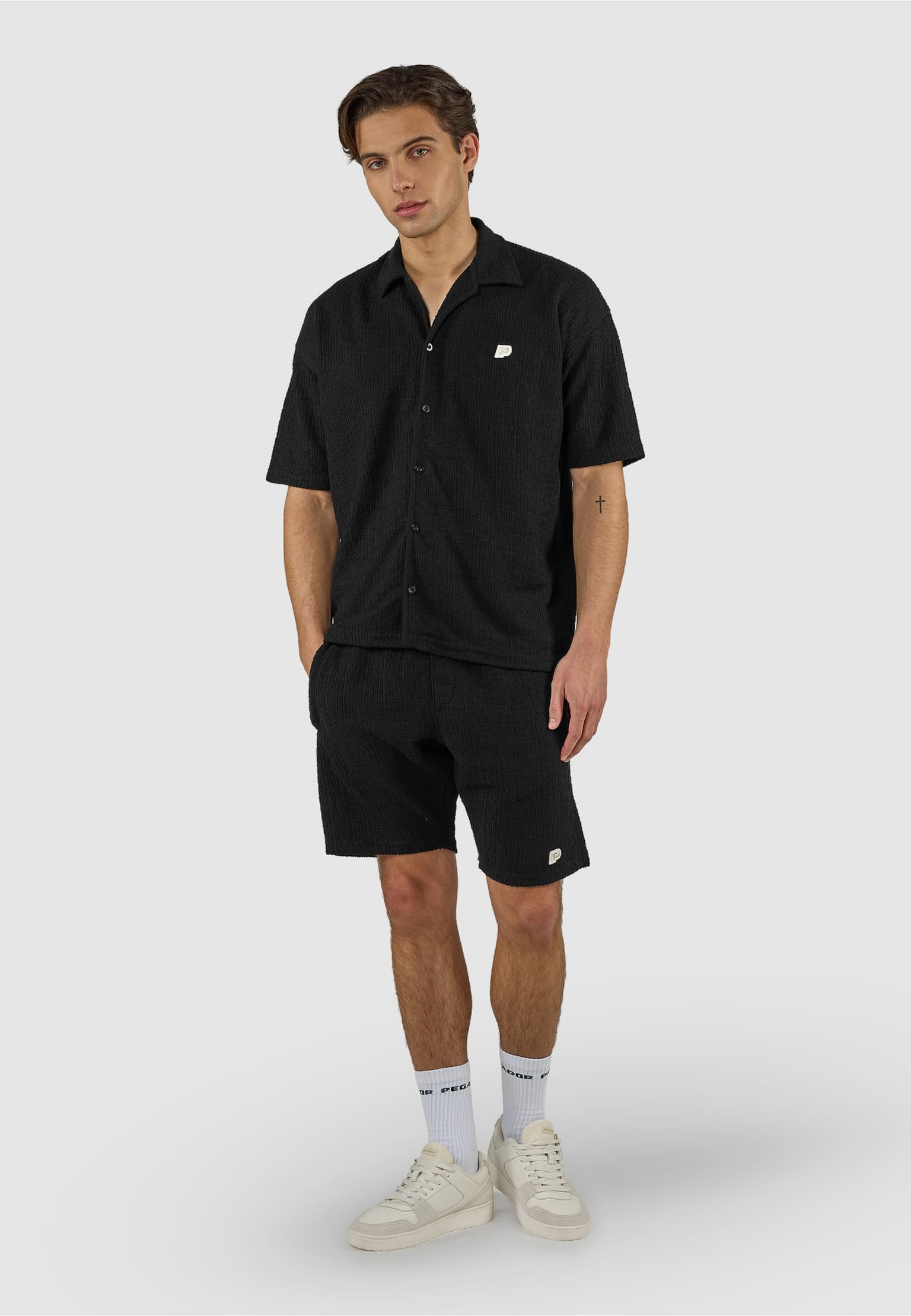 PEGADOR Libco Structured Knit Shirt – Bild 4