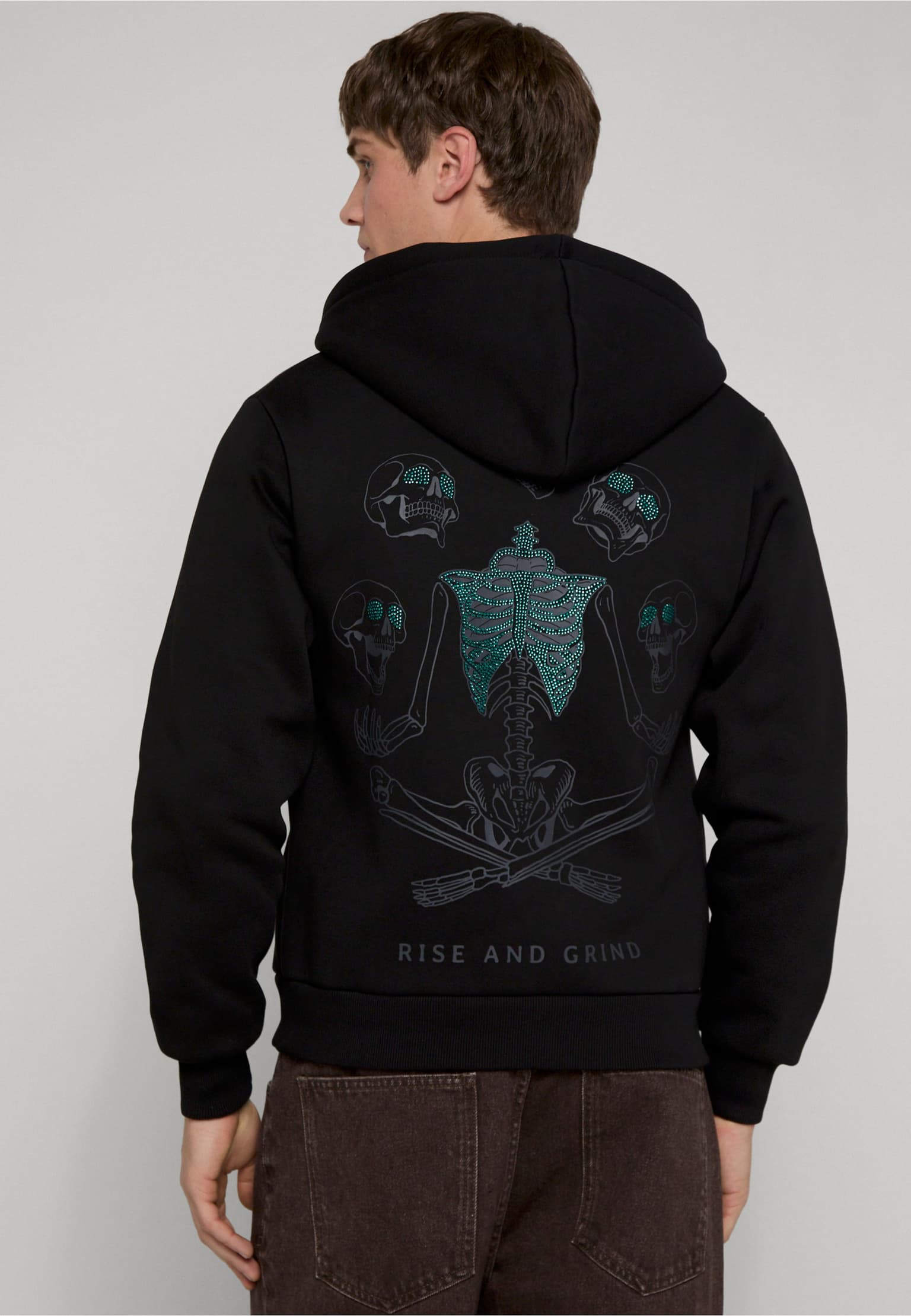 2Y Premium Tarn Zip Hoodie – Bild 2