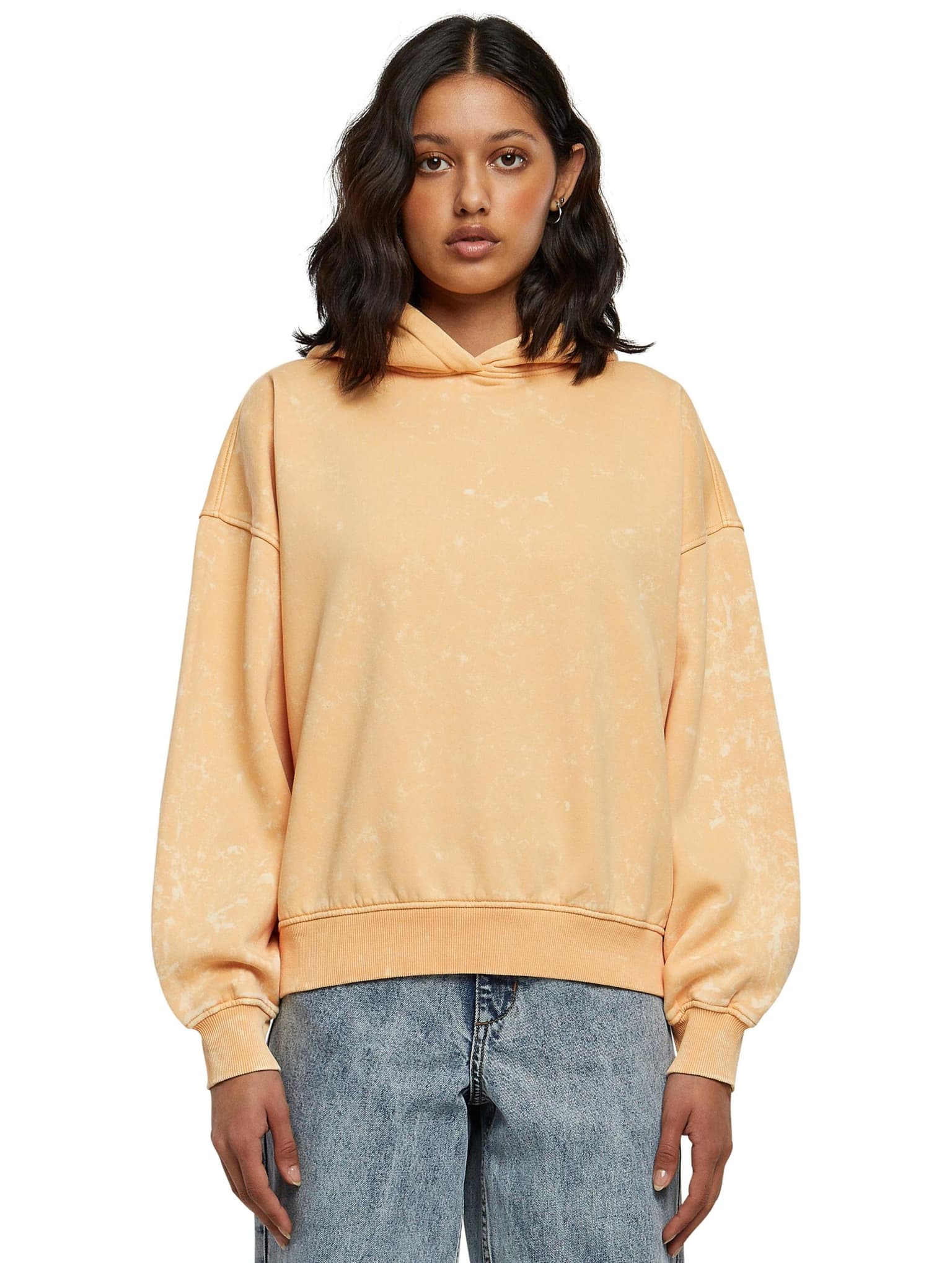 Urban Classics Ladies Oversized Towel Washed Hoody – Bild 4