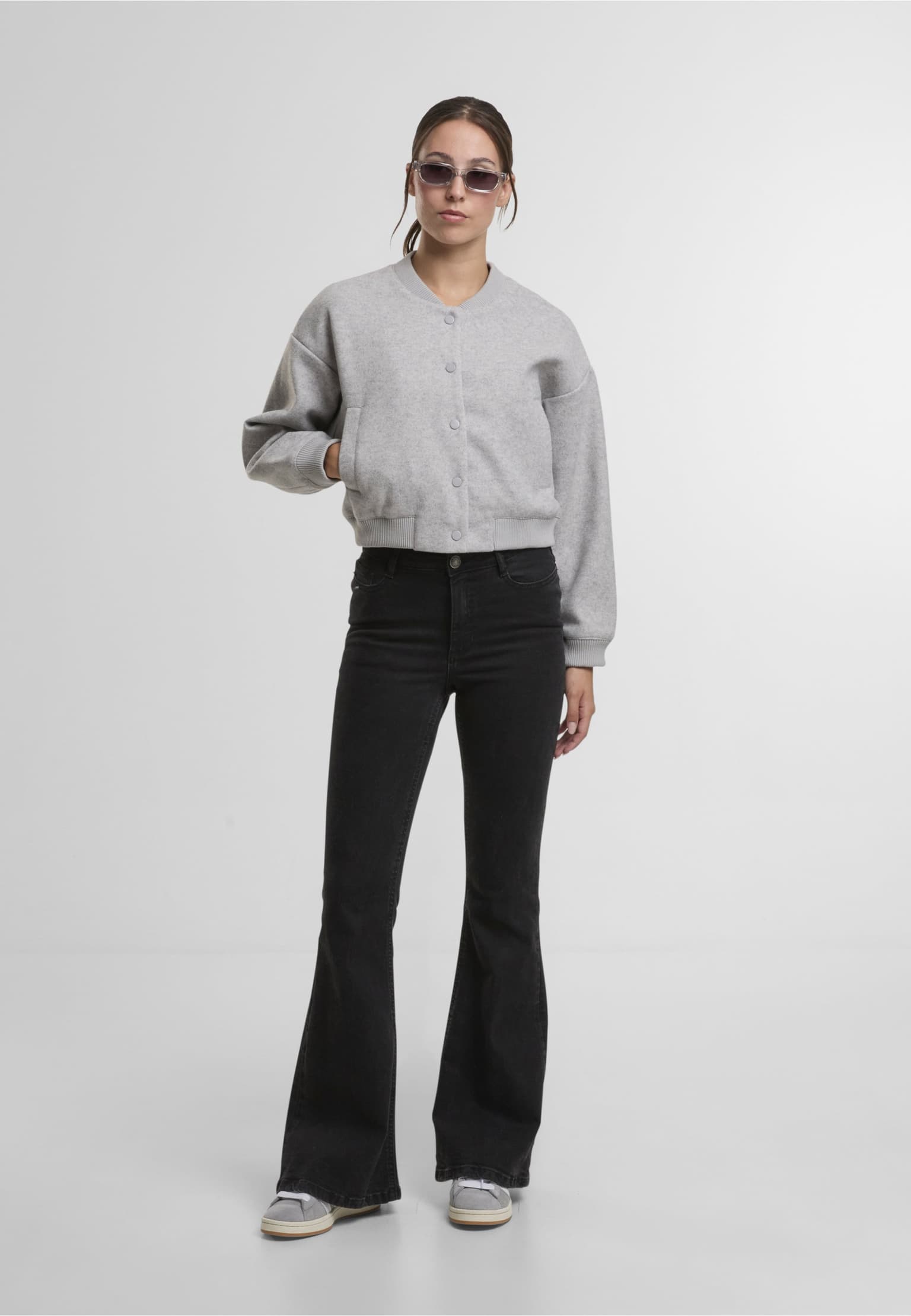 Urban Classics Ladies Balloon Bomber Jacket – Bild 3