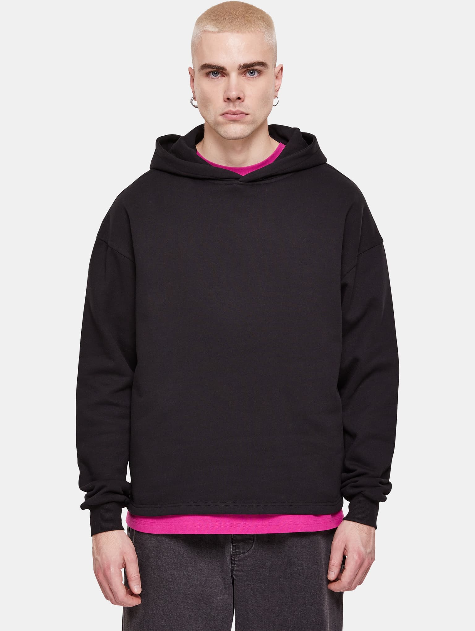 Urban Classics Essentials Loose Hoody – Bild 3