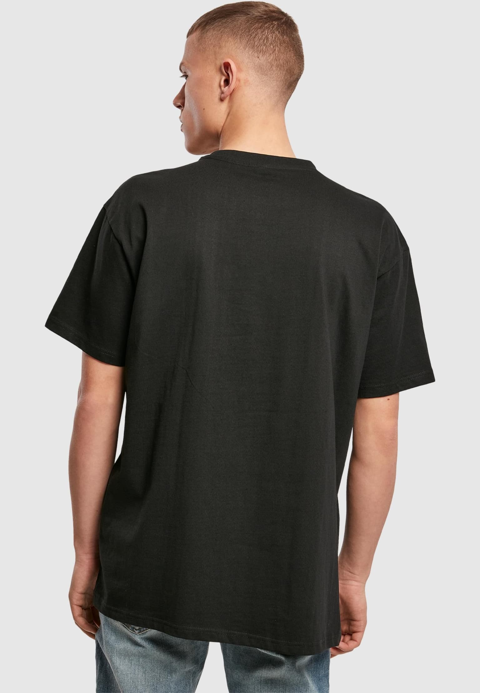 Merchcode Jurassic Park Distressed Logo Oversize Tee – Bild 2