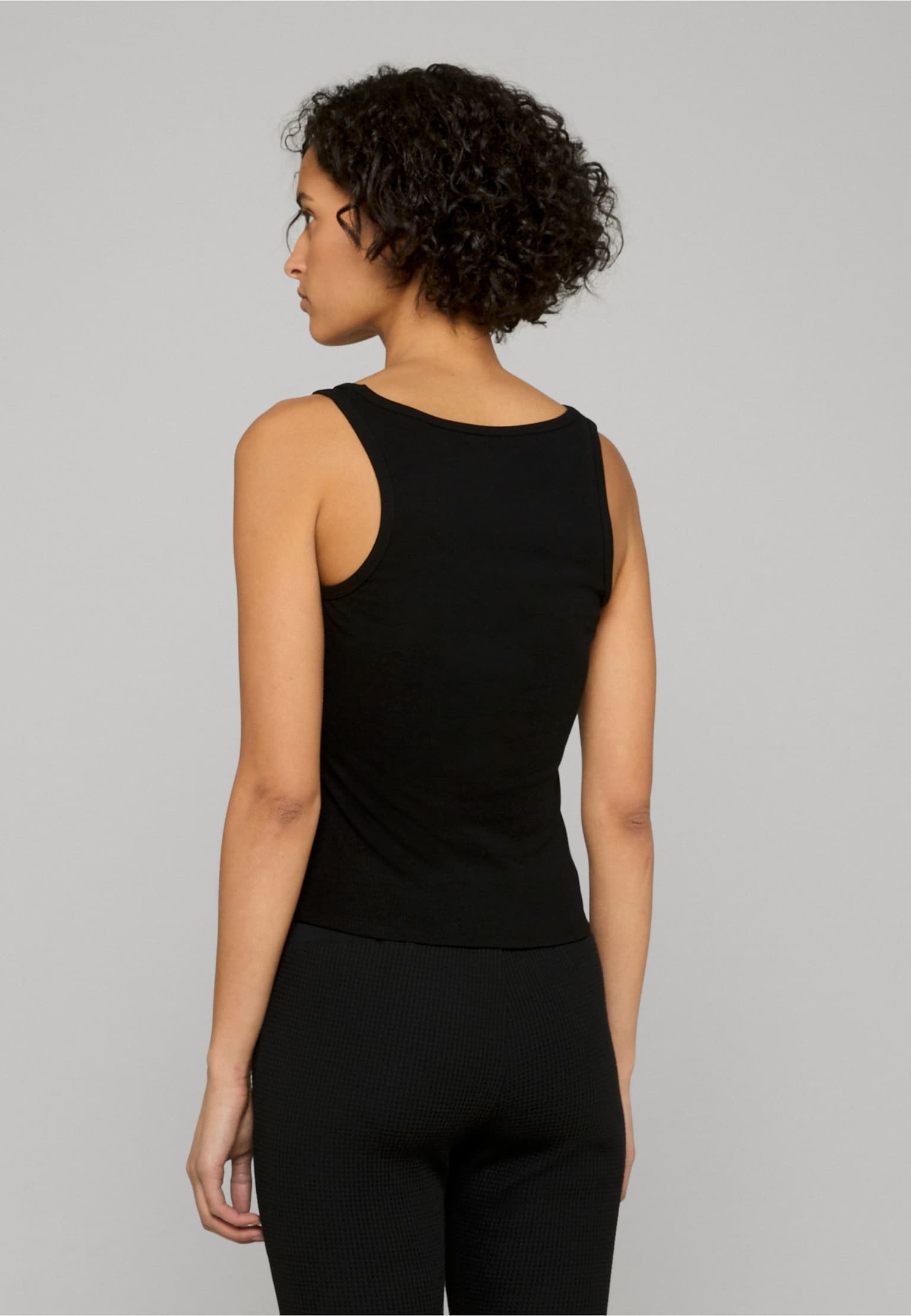 True Religion CRYSTAL SQUARE NECK RIB TANK – Bild 2