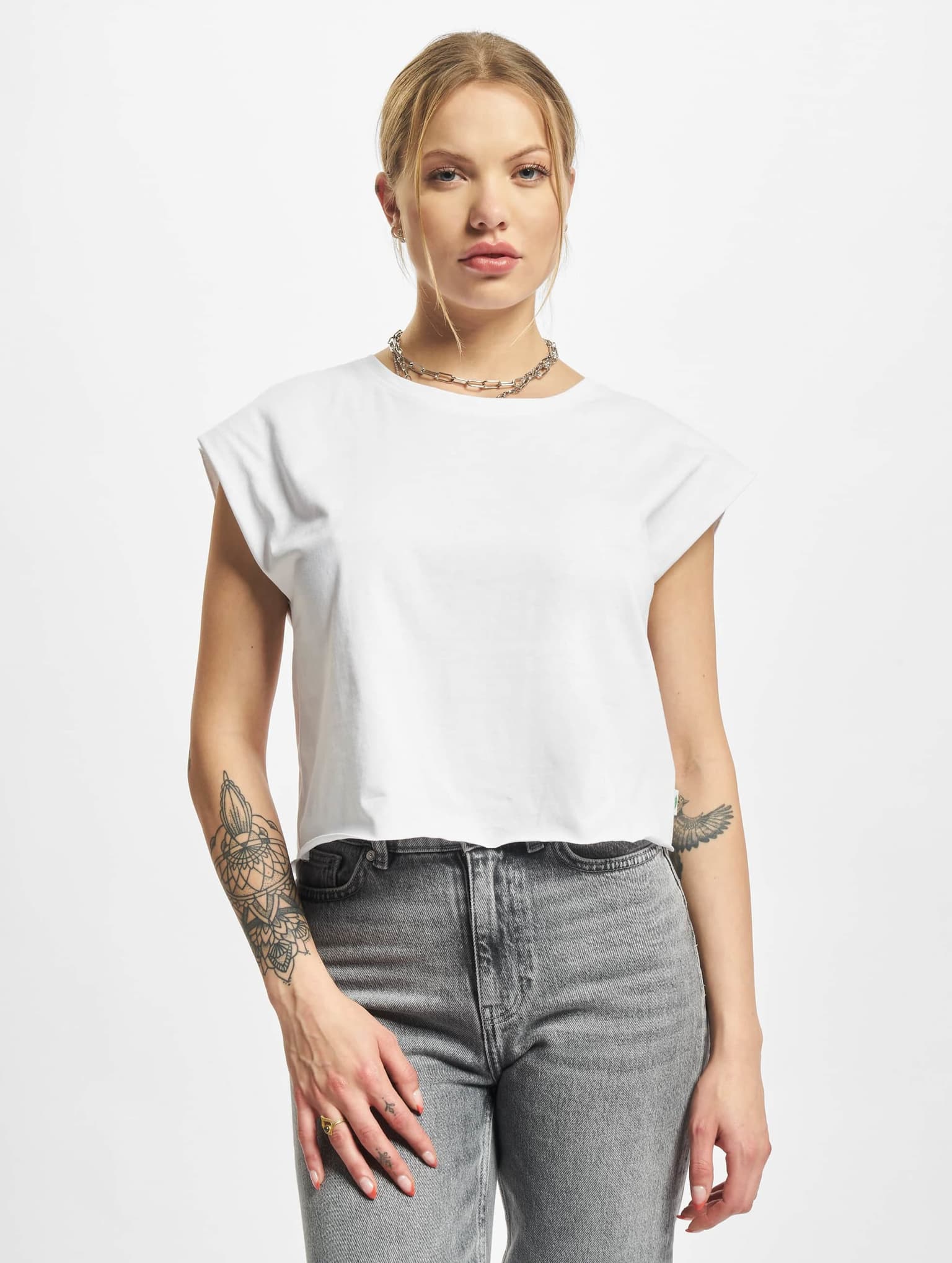 Urban Classics Ladies Essentials Short Tee 2-Pack – Bild 2