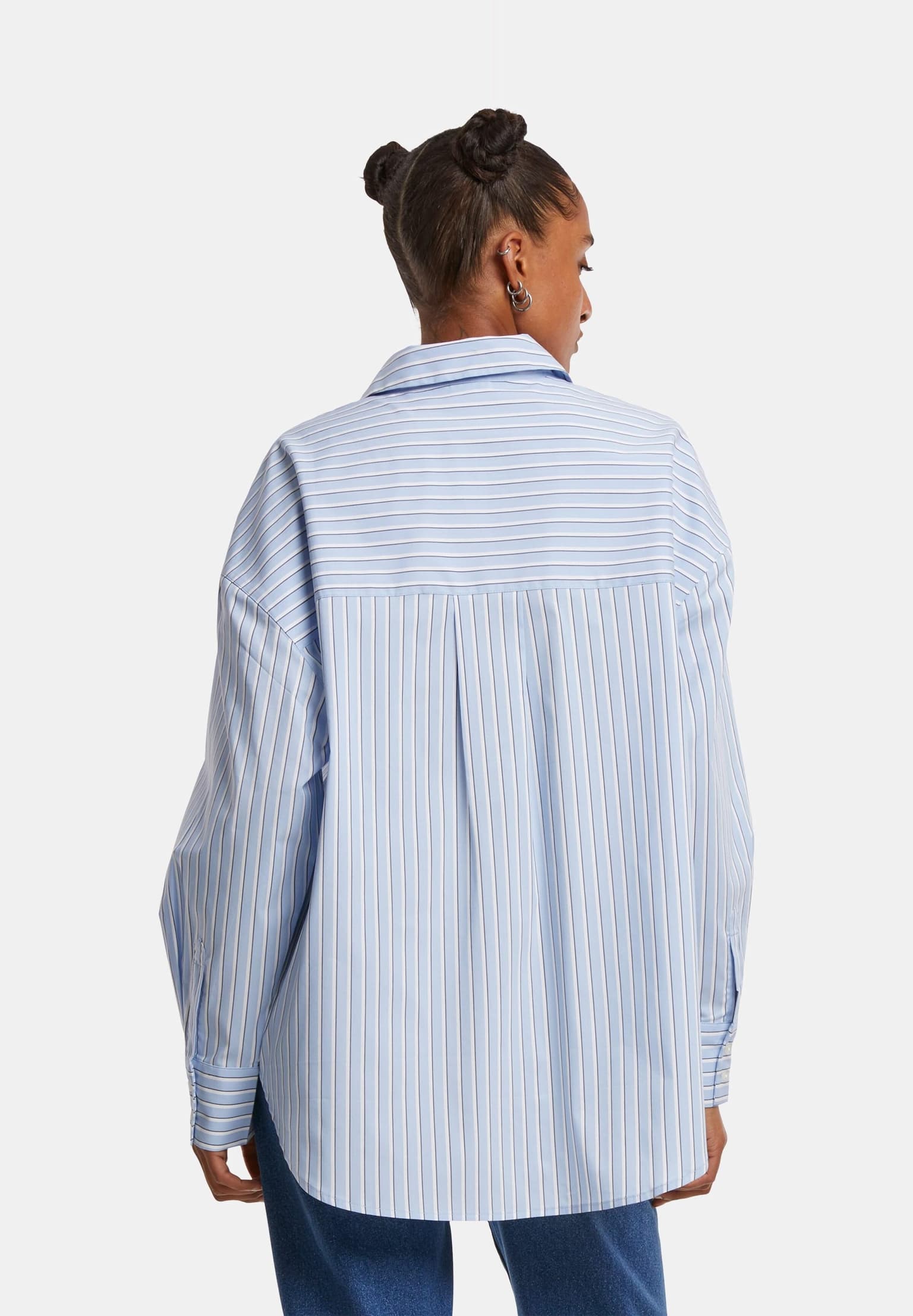 Urban Classics Ladies Oversized Striped Blouse – Bild 2