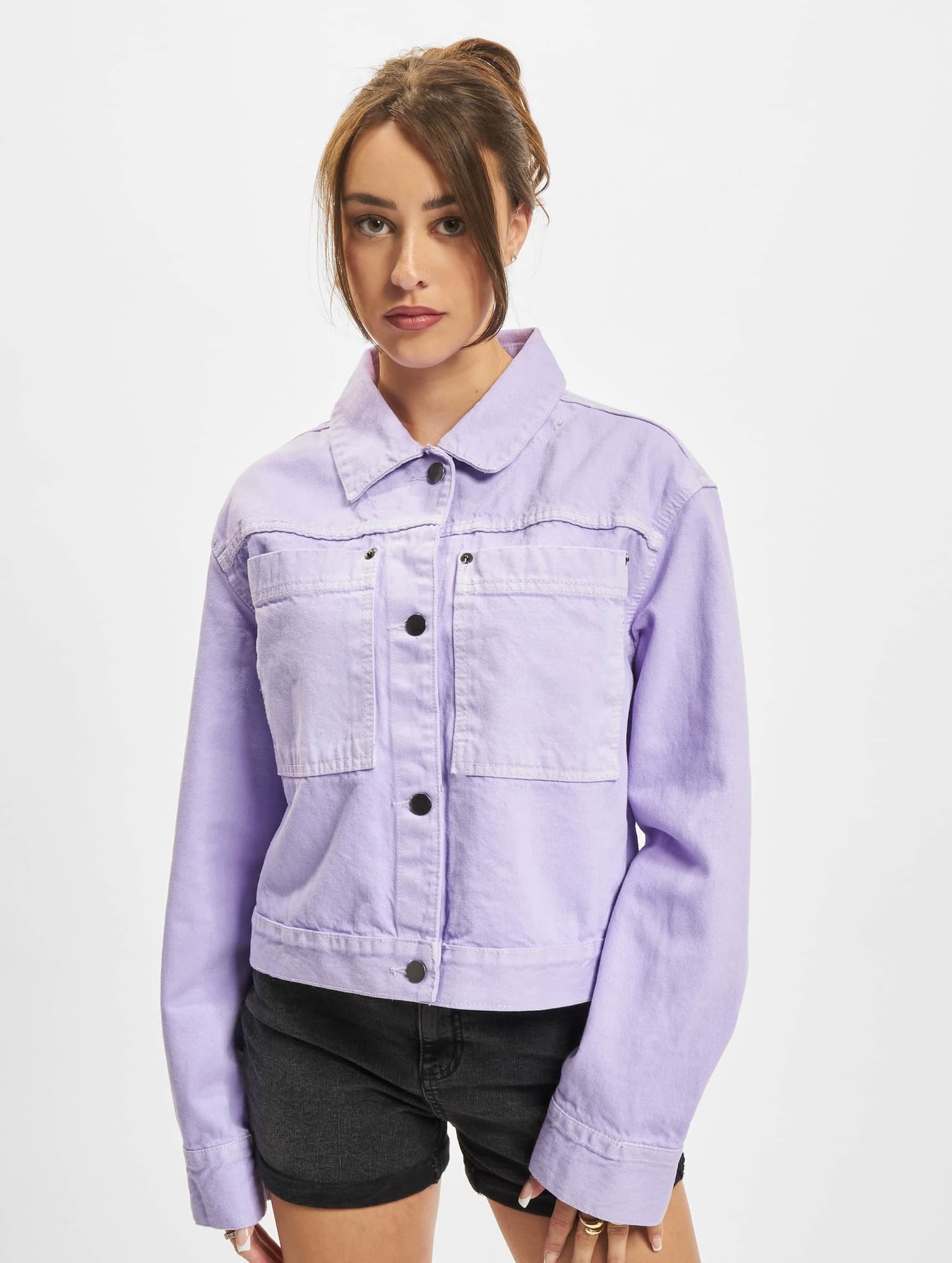 Urban Classics Ladies Short Boxy Worker Jacket – Bild 3
