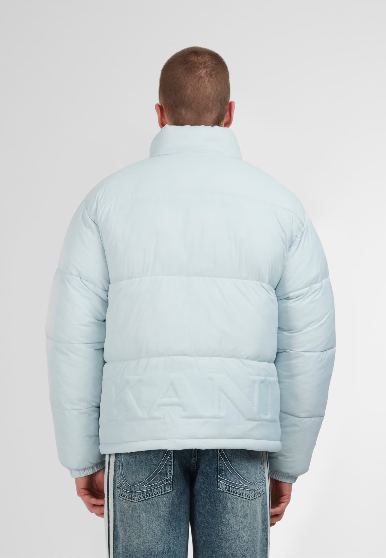 Karl Kani Small Signature Embossed Logo Puffer Jacket – Bild 2