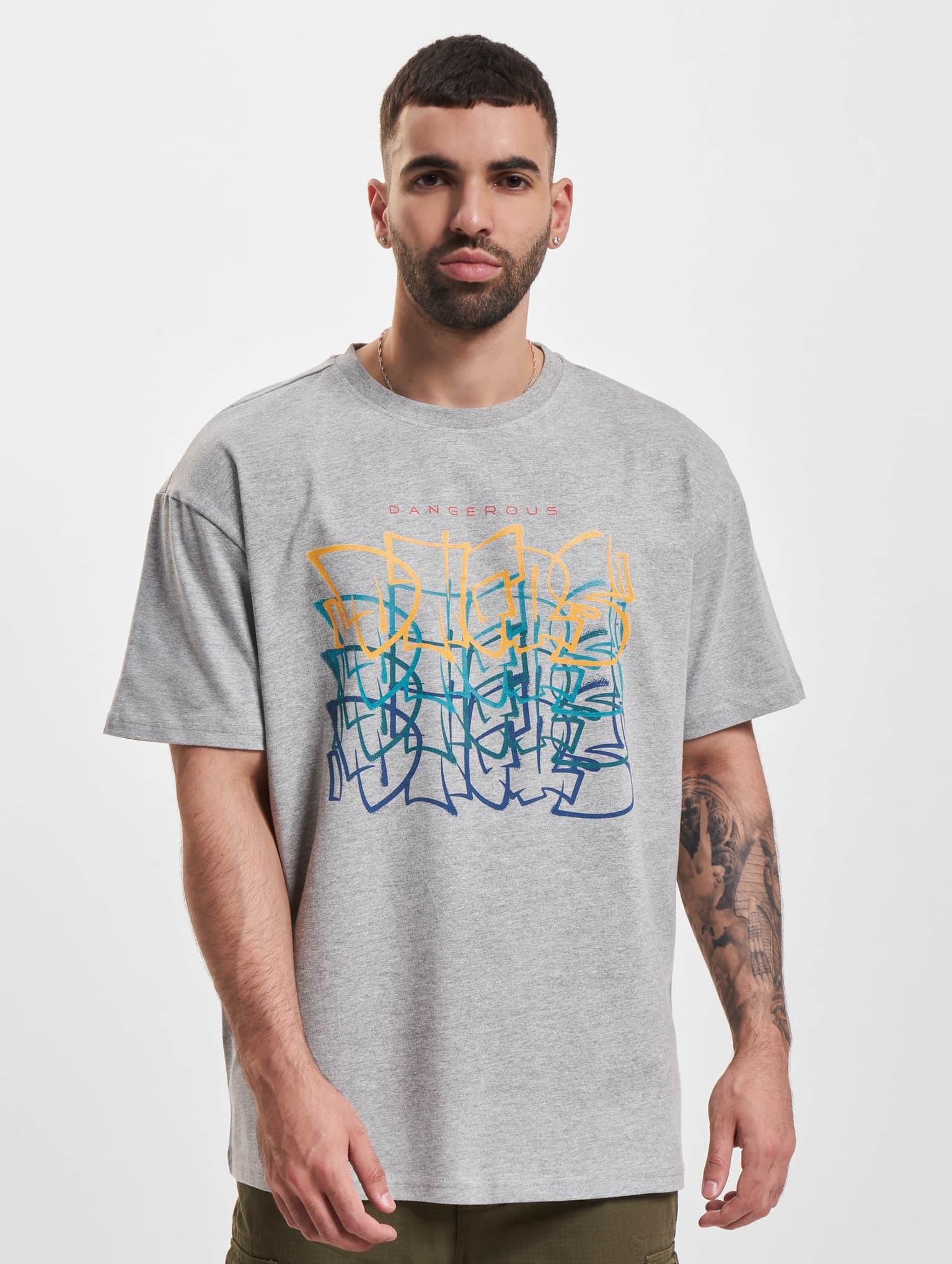 Dangerous DNGRS Spray Print T-Shirt