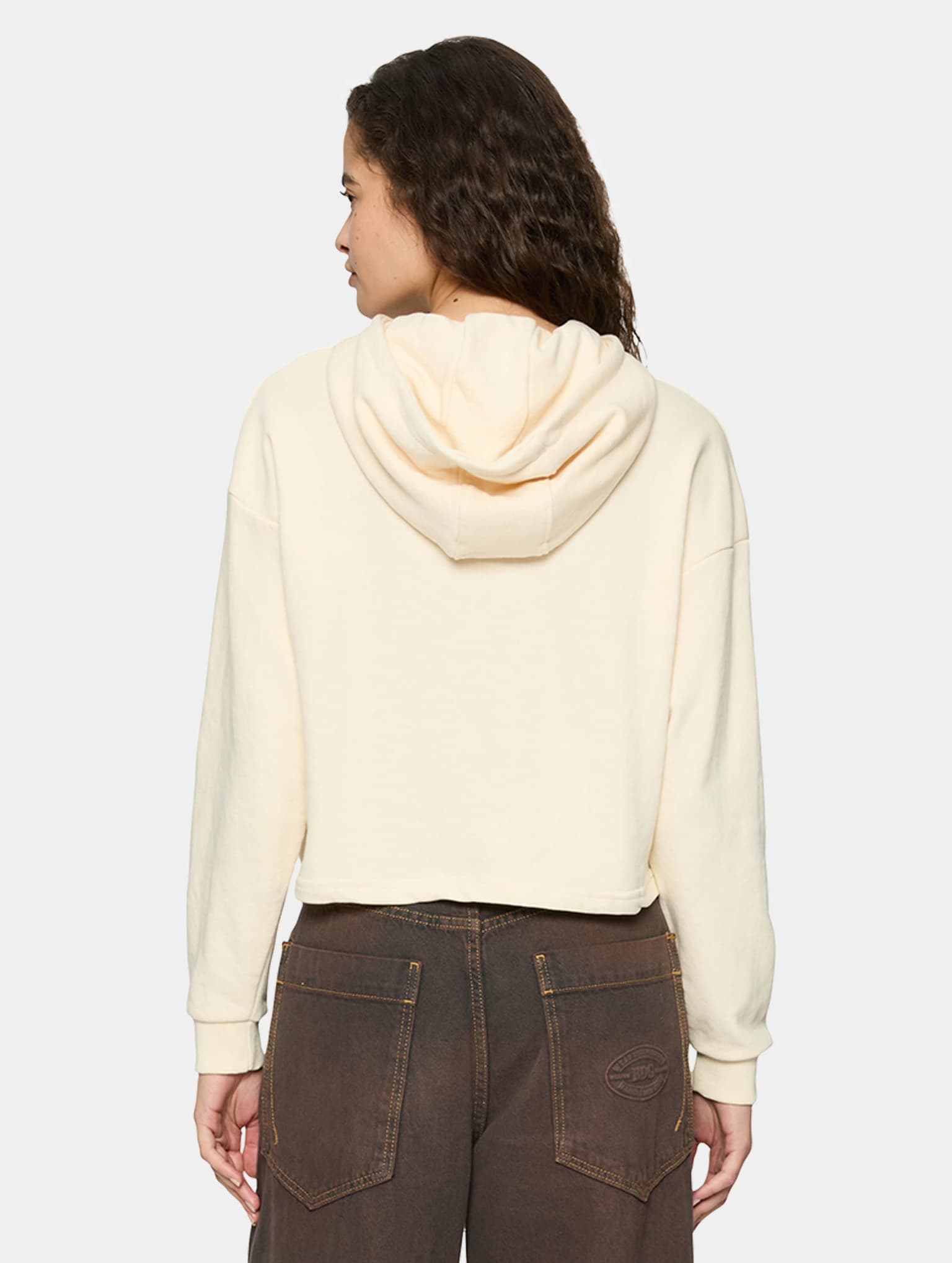 Urban Classics Ladies Oversized Cropped Light Terry Hoodie – Bild 2