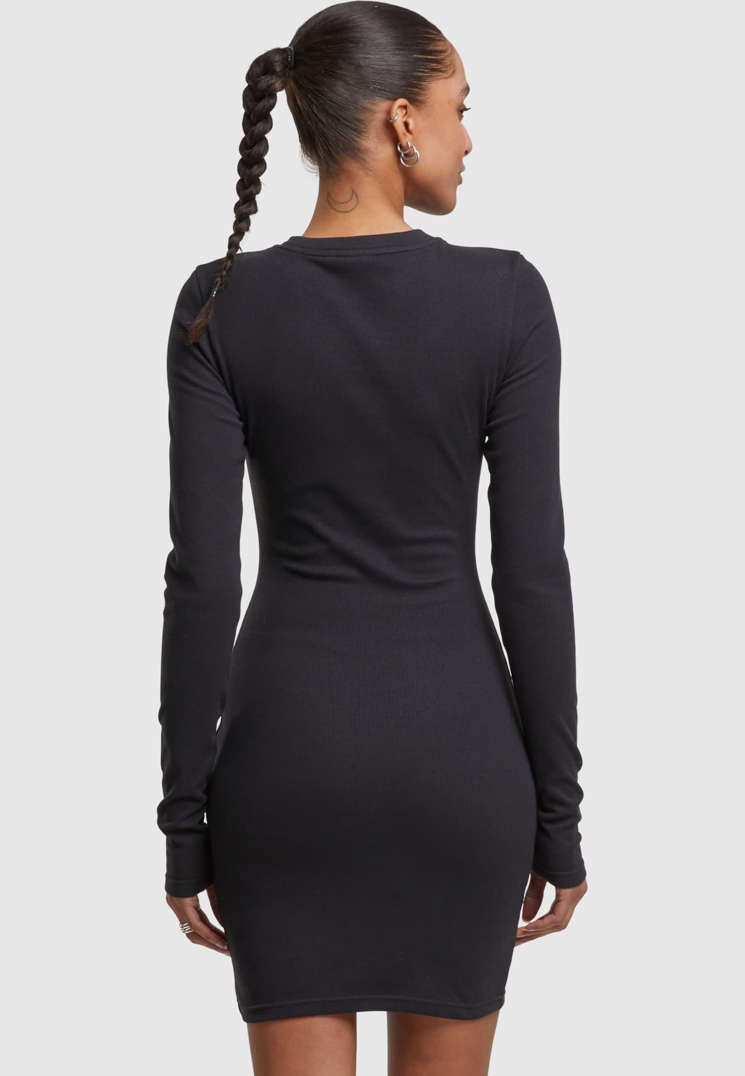 Urban Classics Ladies Cozy Rib Jersey Dress – Bild 2