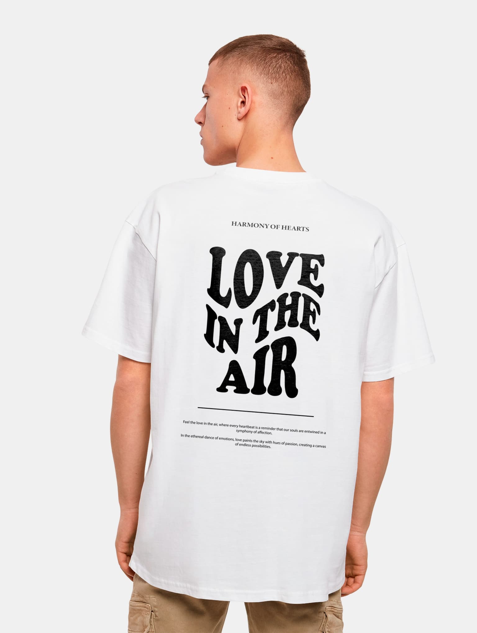 Merchcode Love In The Air Heavy Oversize T-Shirt