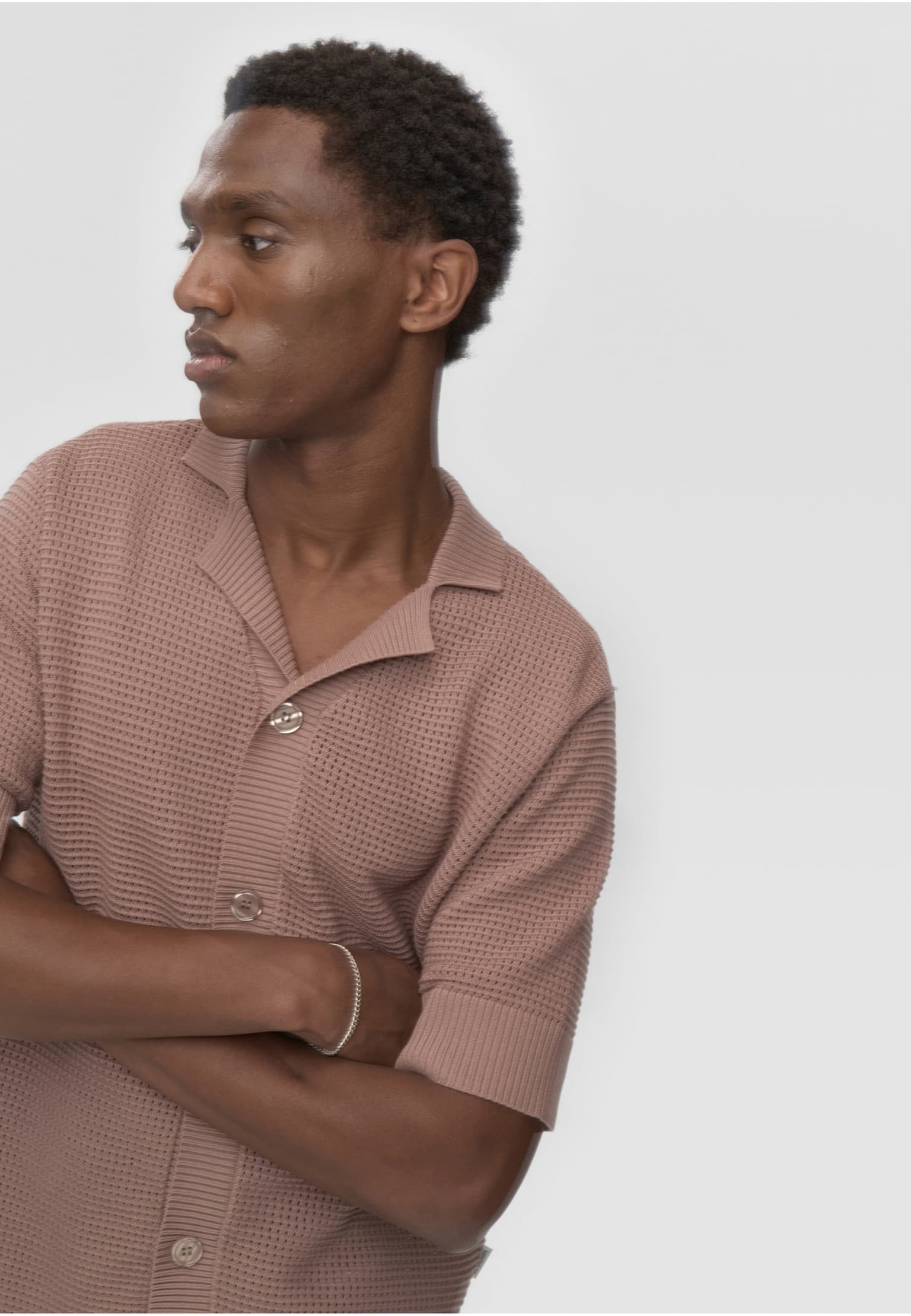 Minimum Mason reg crochet ss shirt – Bild 4