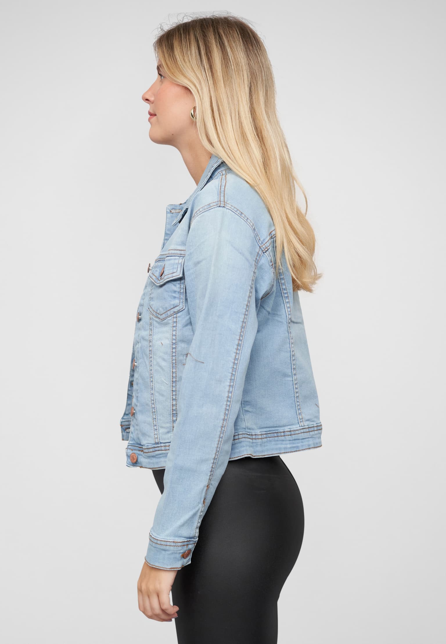 Cloud5ive Damen Jeans Jacke – Bild 3
